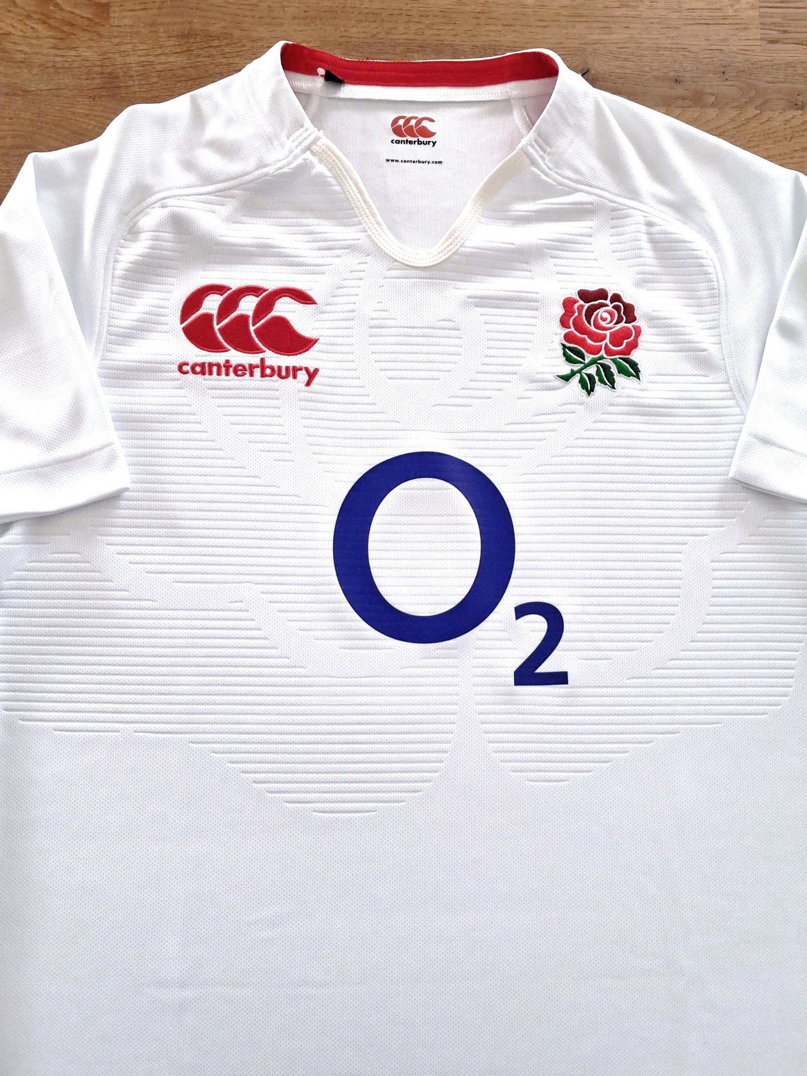 2012/13 England Home Pro-Fit Rugby Shirt