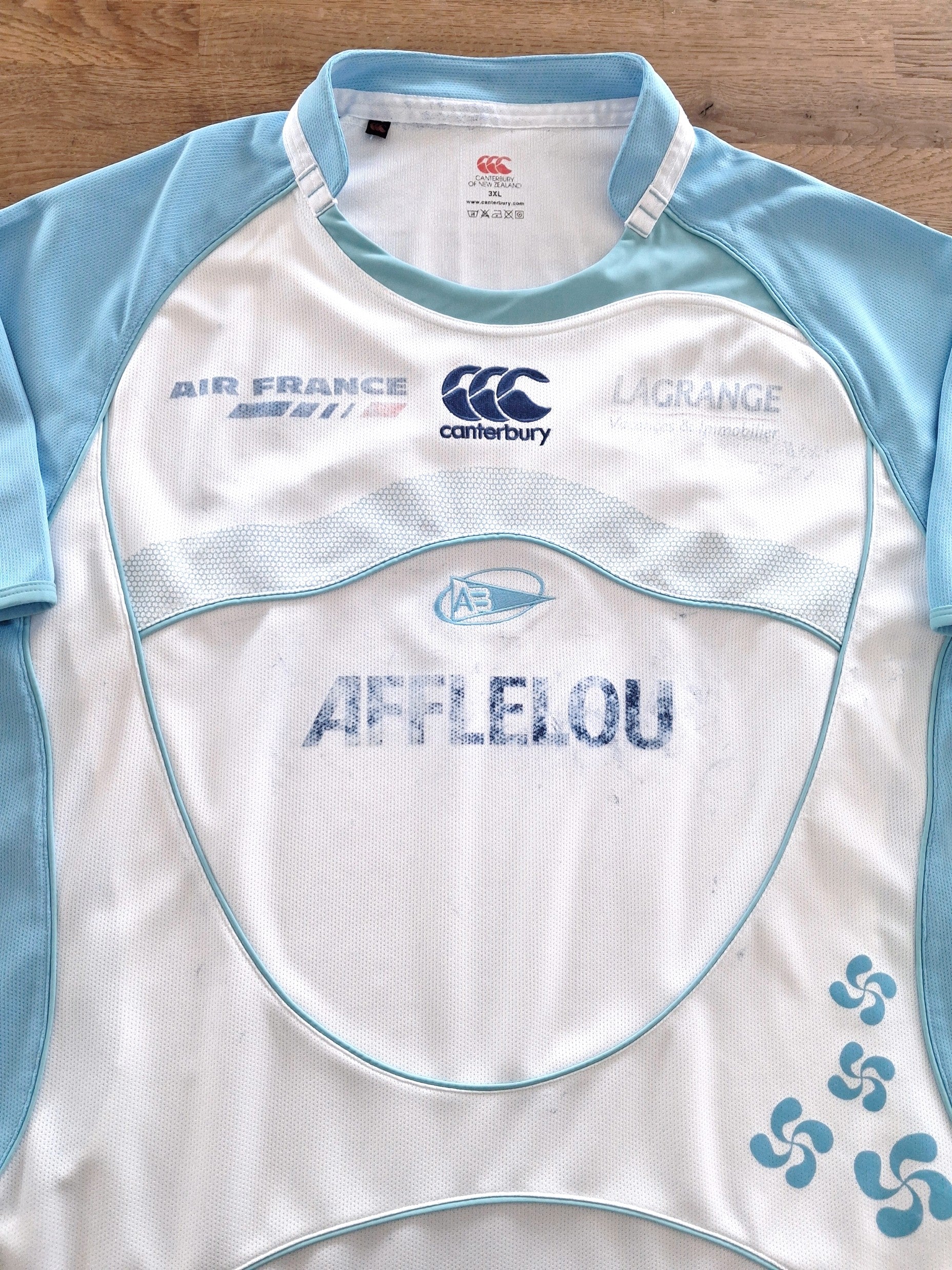 2009/10 Aviron Bayonnais Home Rugby Shirt (3XL)