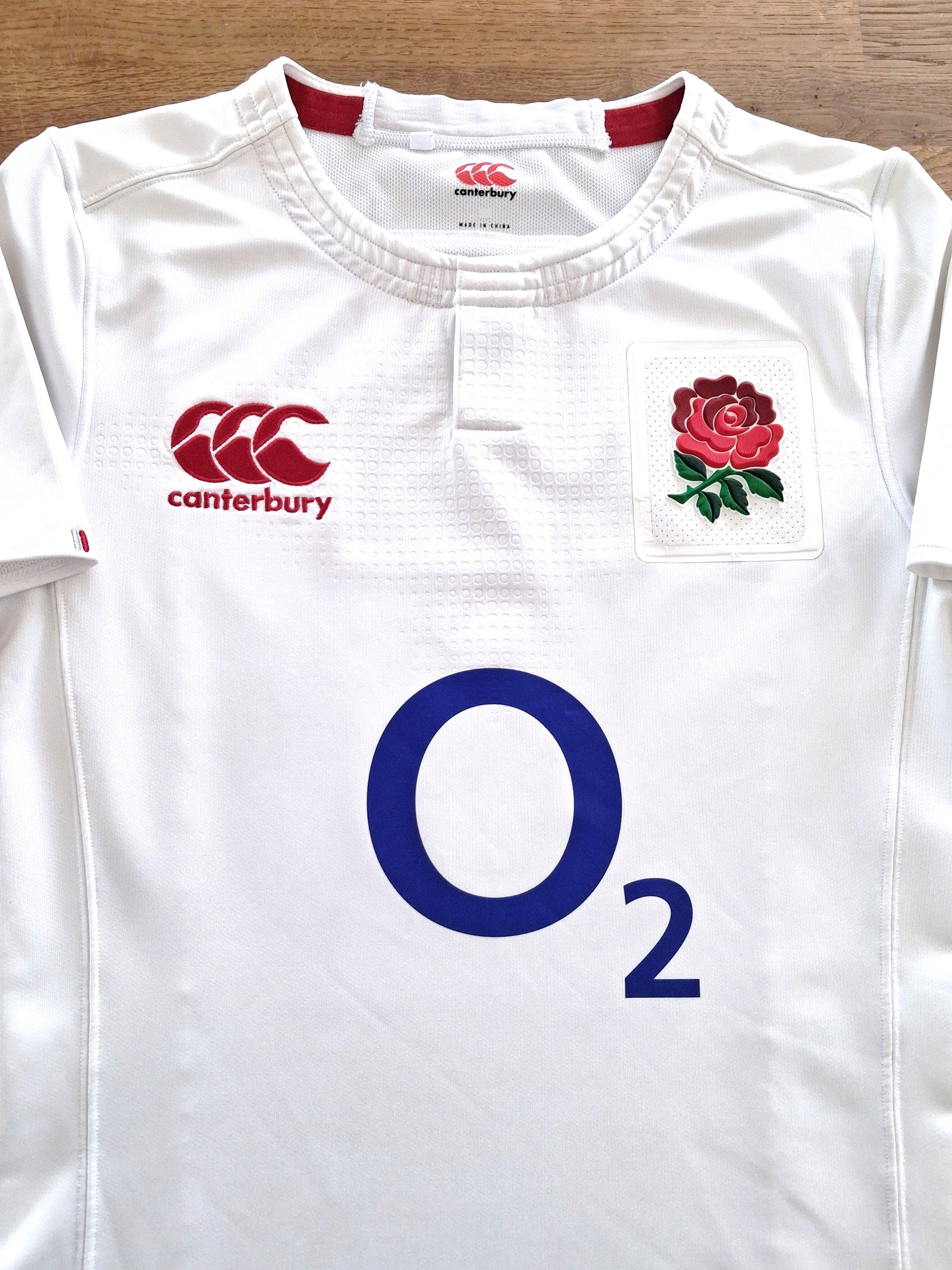 2016/17 England Home Player Issue Rugby Shirt