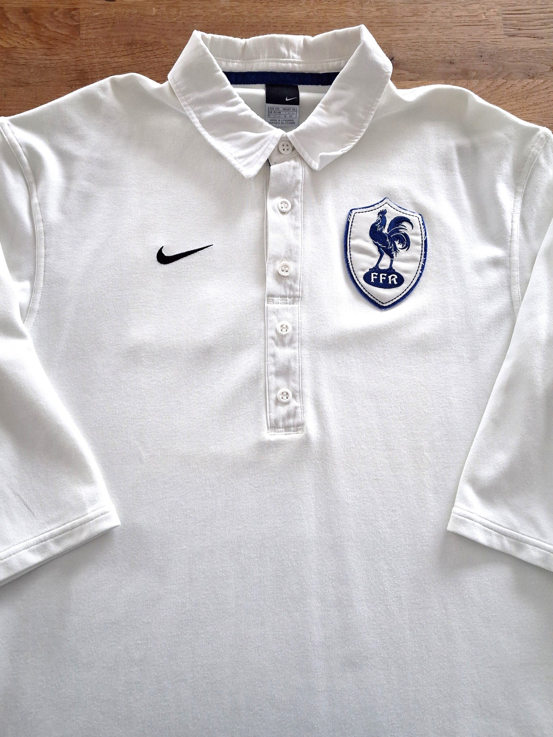 2006 France '1st Test Centenary' 3/4 Sleeve Rugby Shirt
