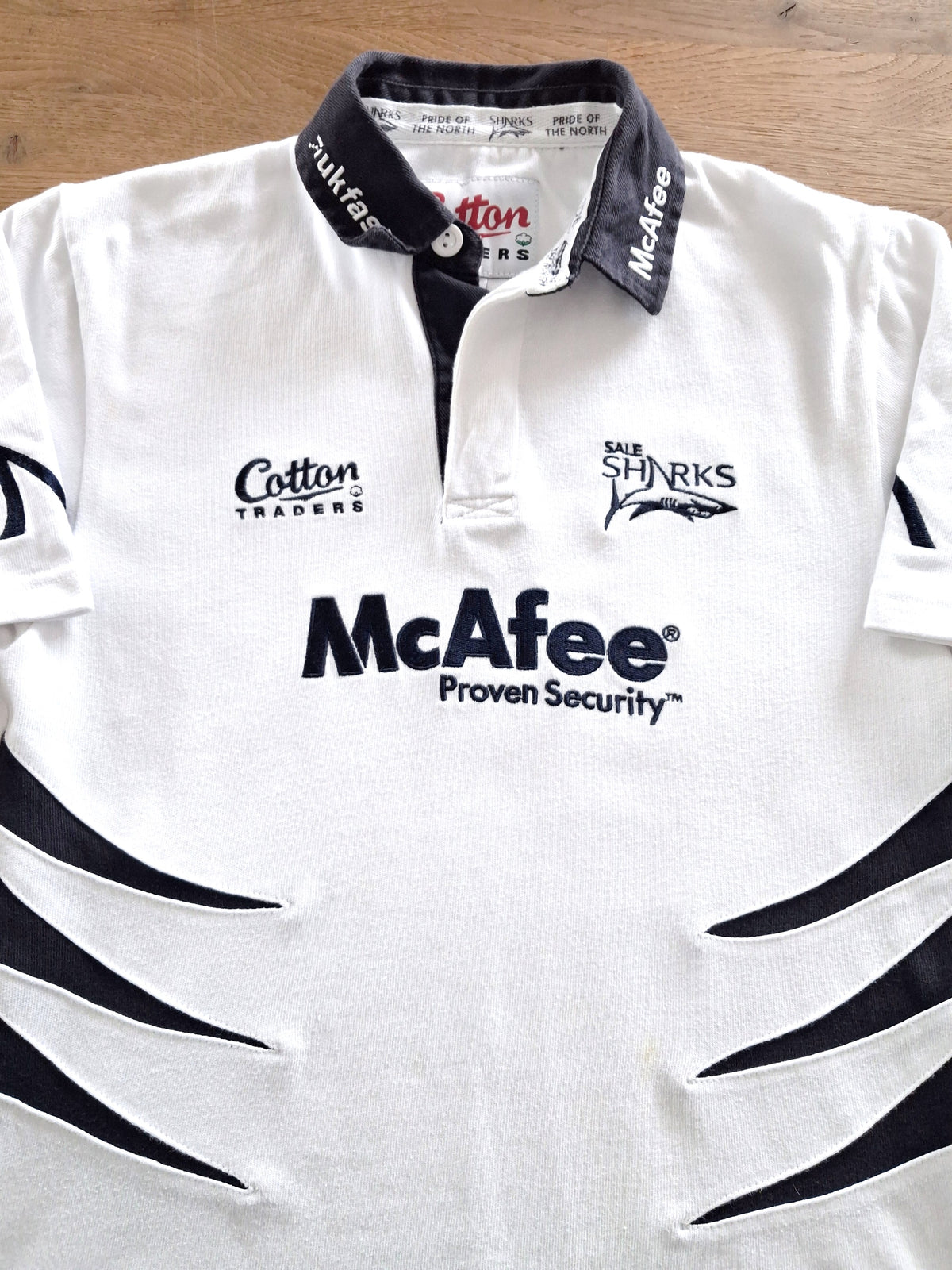 2006/07 Sale Sharks Away Rugby Shirt (Kids)