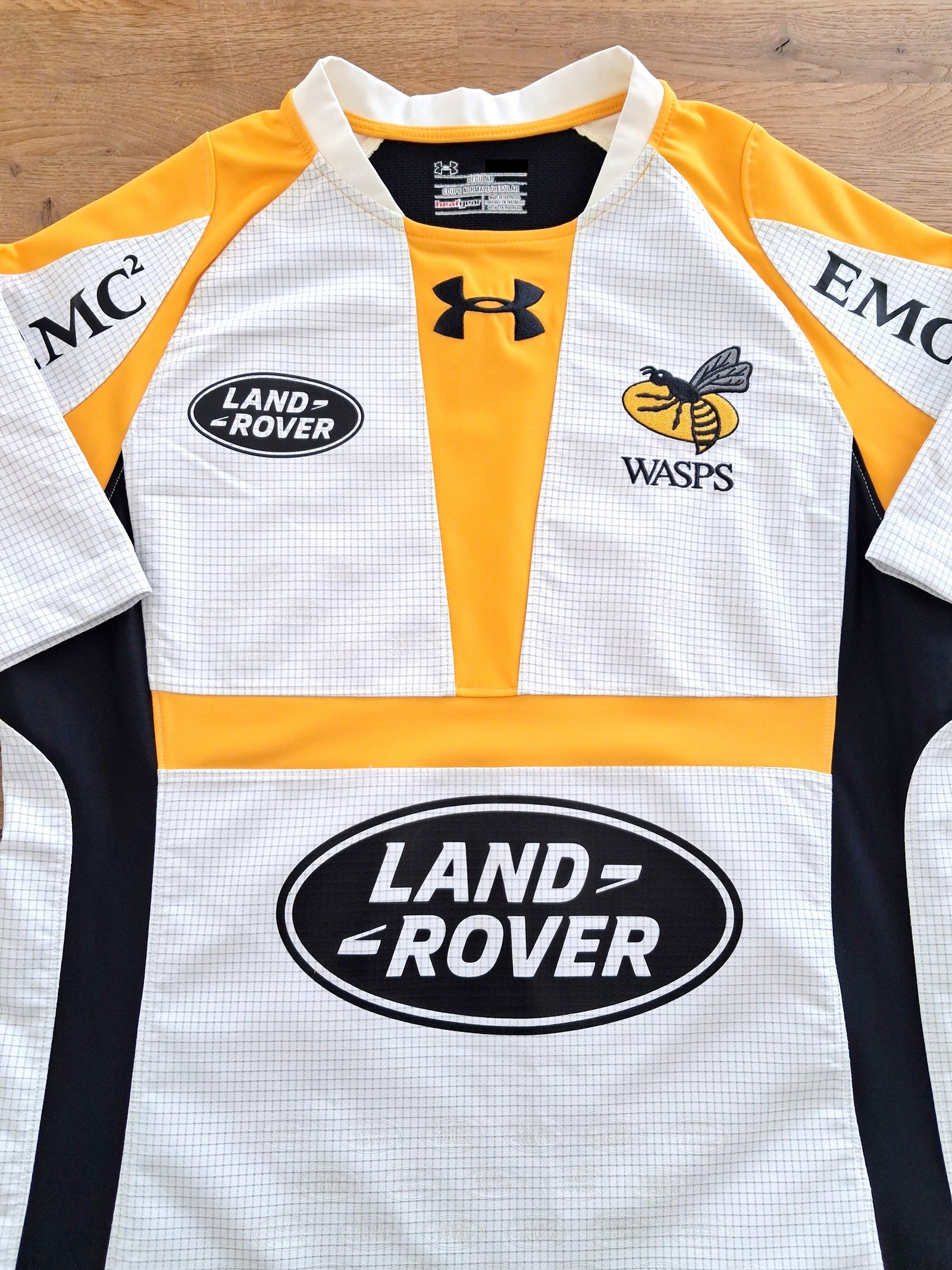 2015/16 Wasps Away Player Issue Rugby Shirt