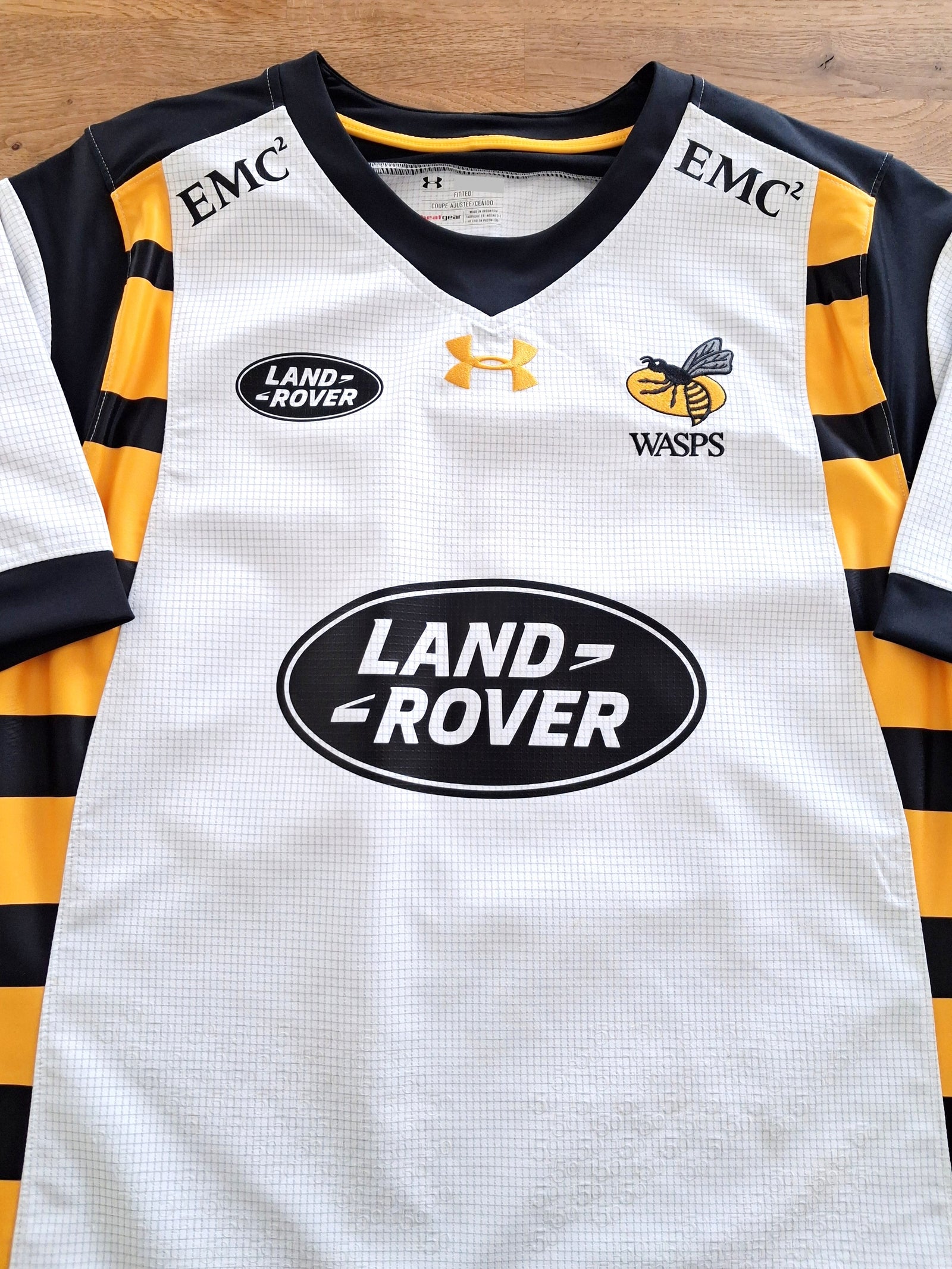 2016/17 Wasps Away Player Issue Rugby Shirt