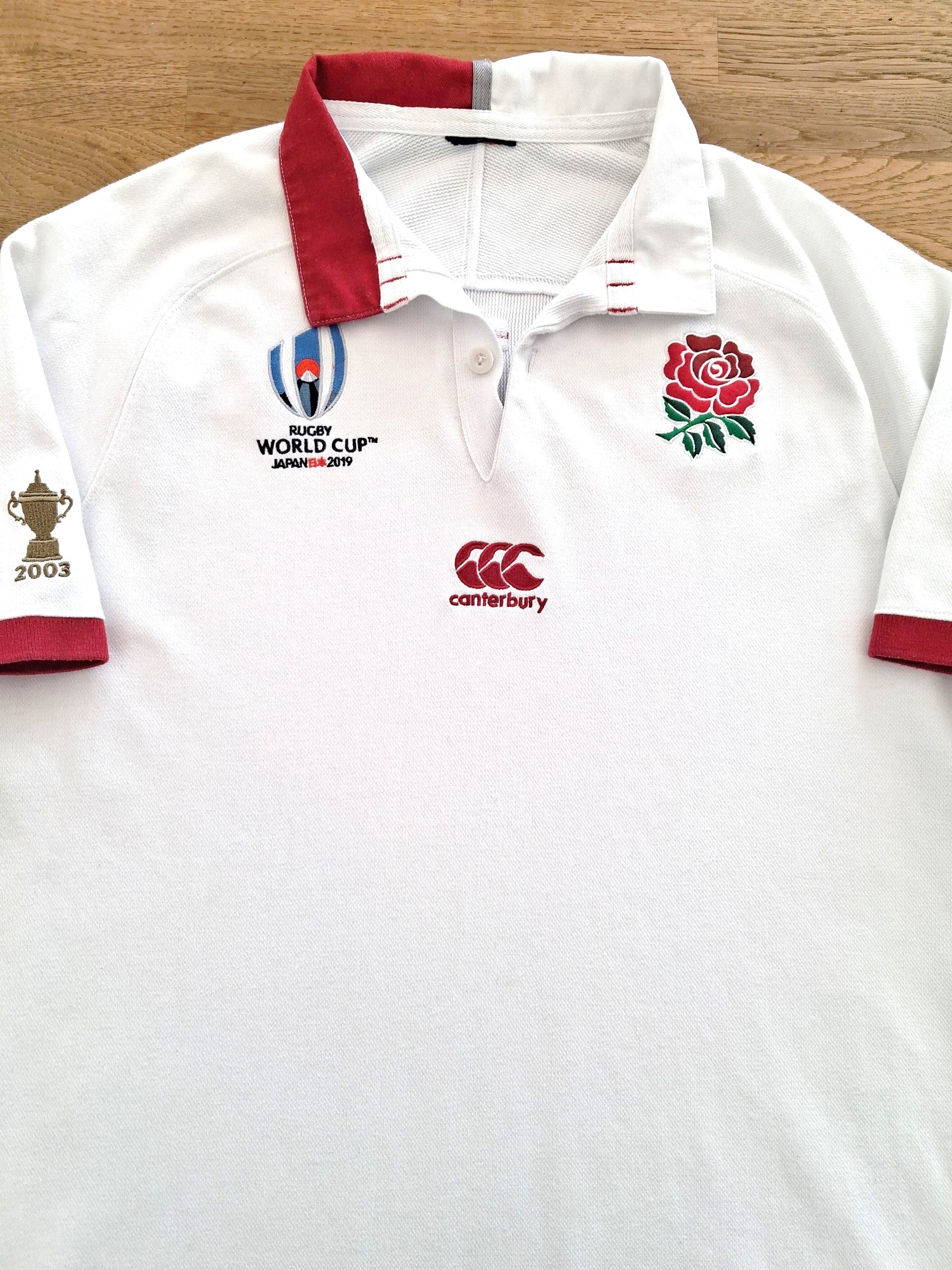 2019 England Home World Cup Rugby Shirt (M)