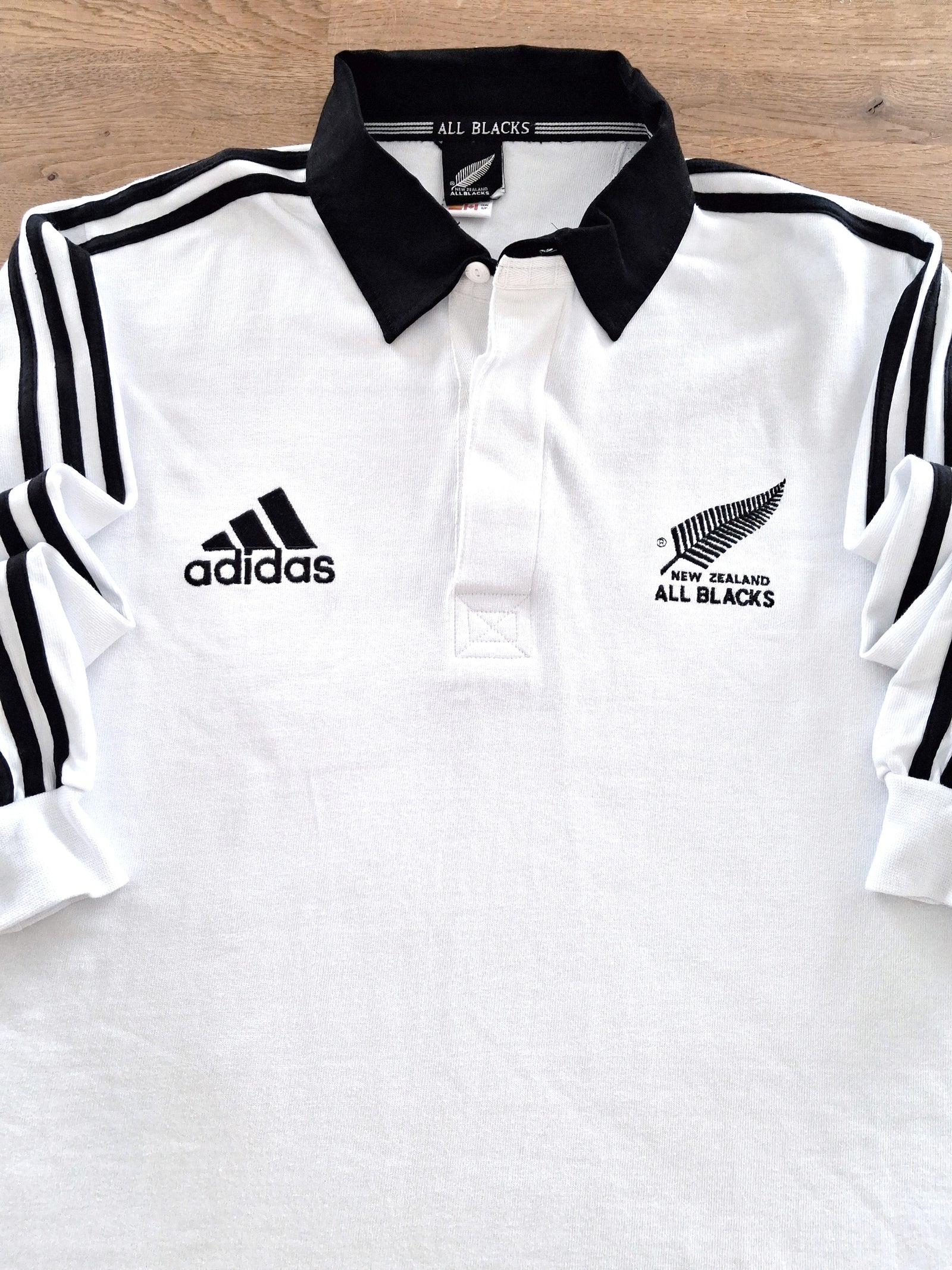 1999 New Zealand Away Long Sleeve Rugby Shirt