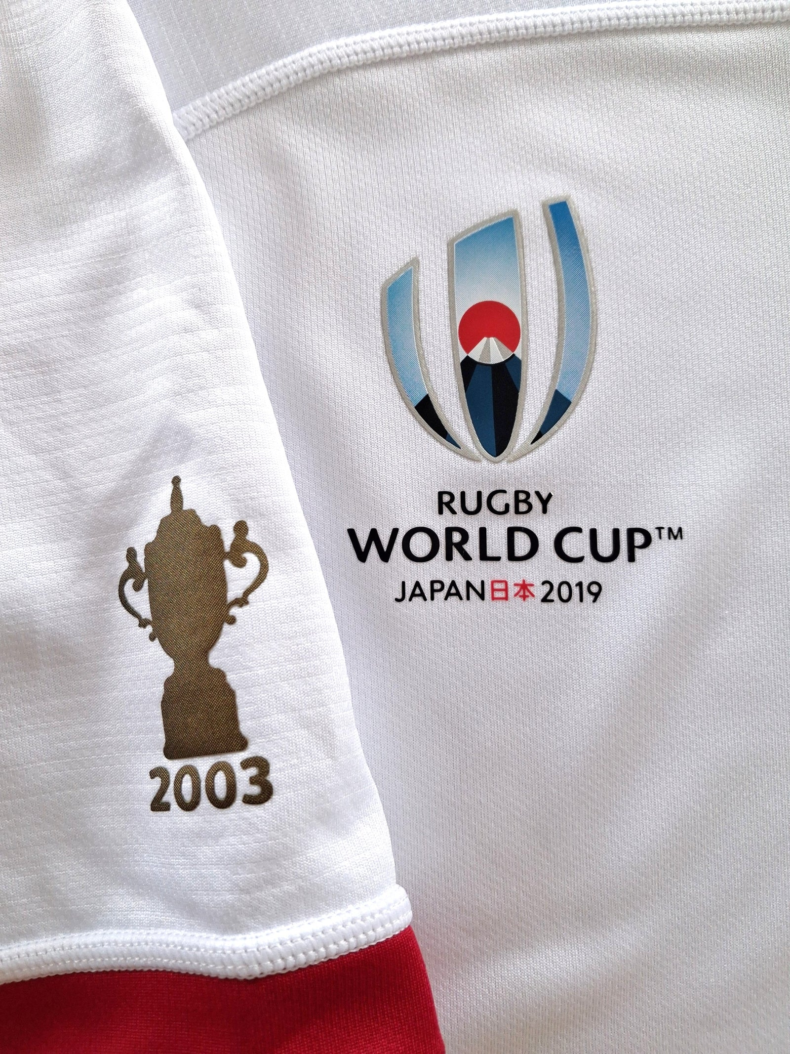 2019 England Home Vapodri World Cup Rugby Shirt (XL)