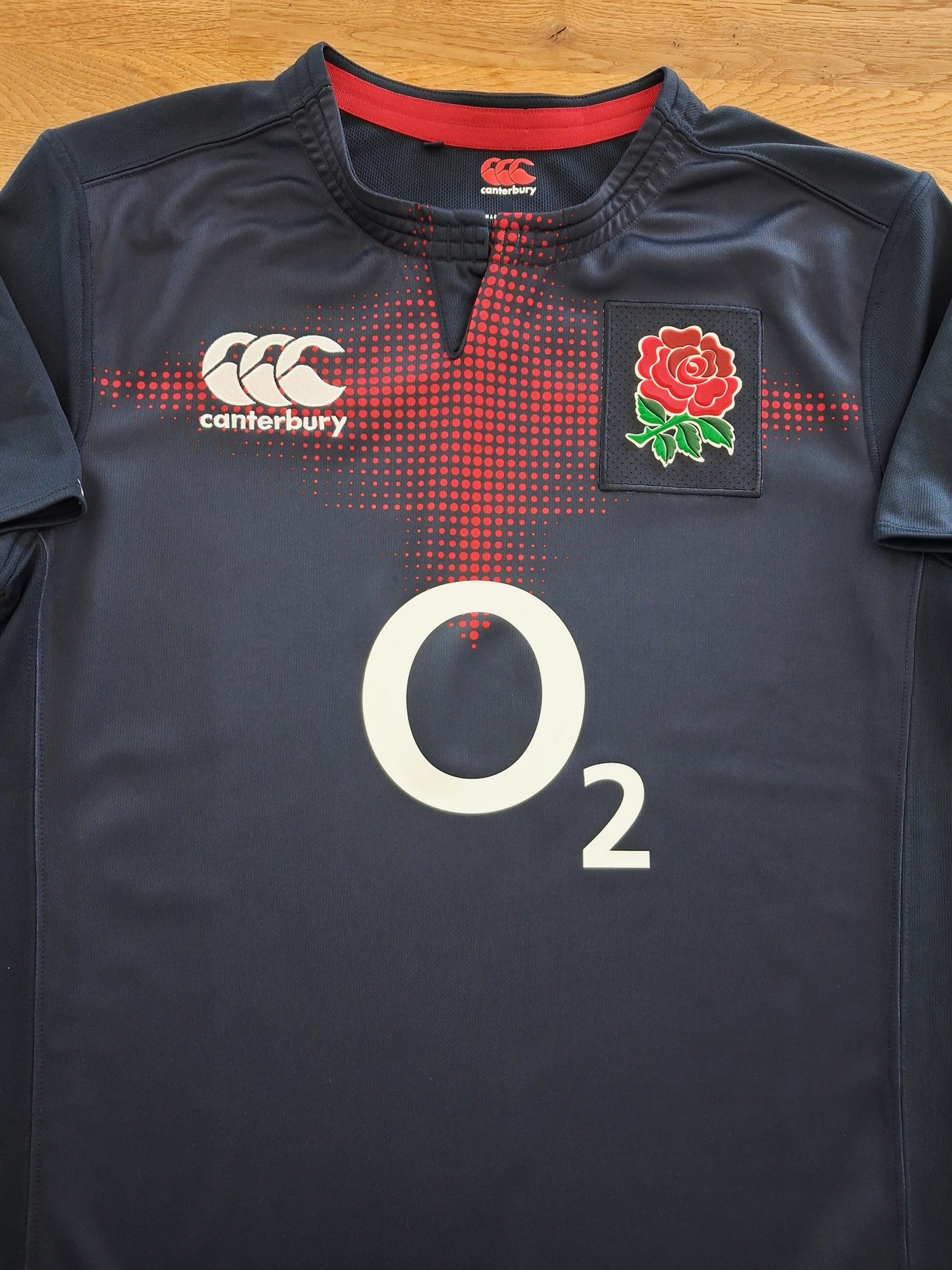 2016/17 England Away Vapodri+ Rugby Shirt