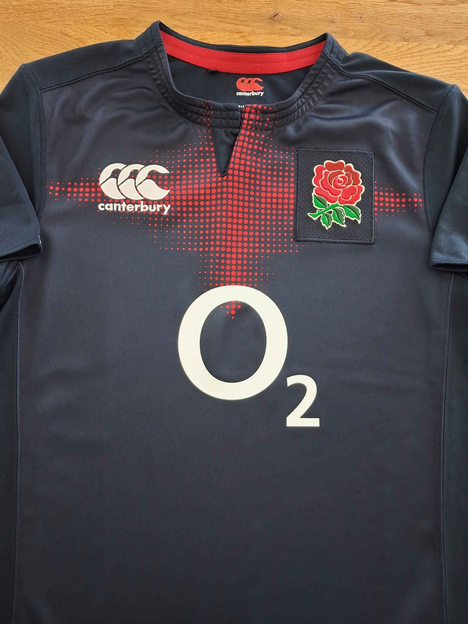 2016/17 England Away Vapodri+ Rugby Shirt