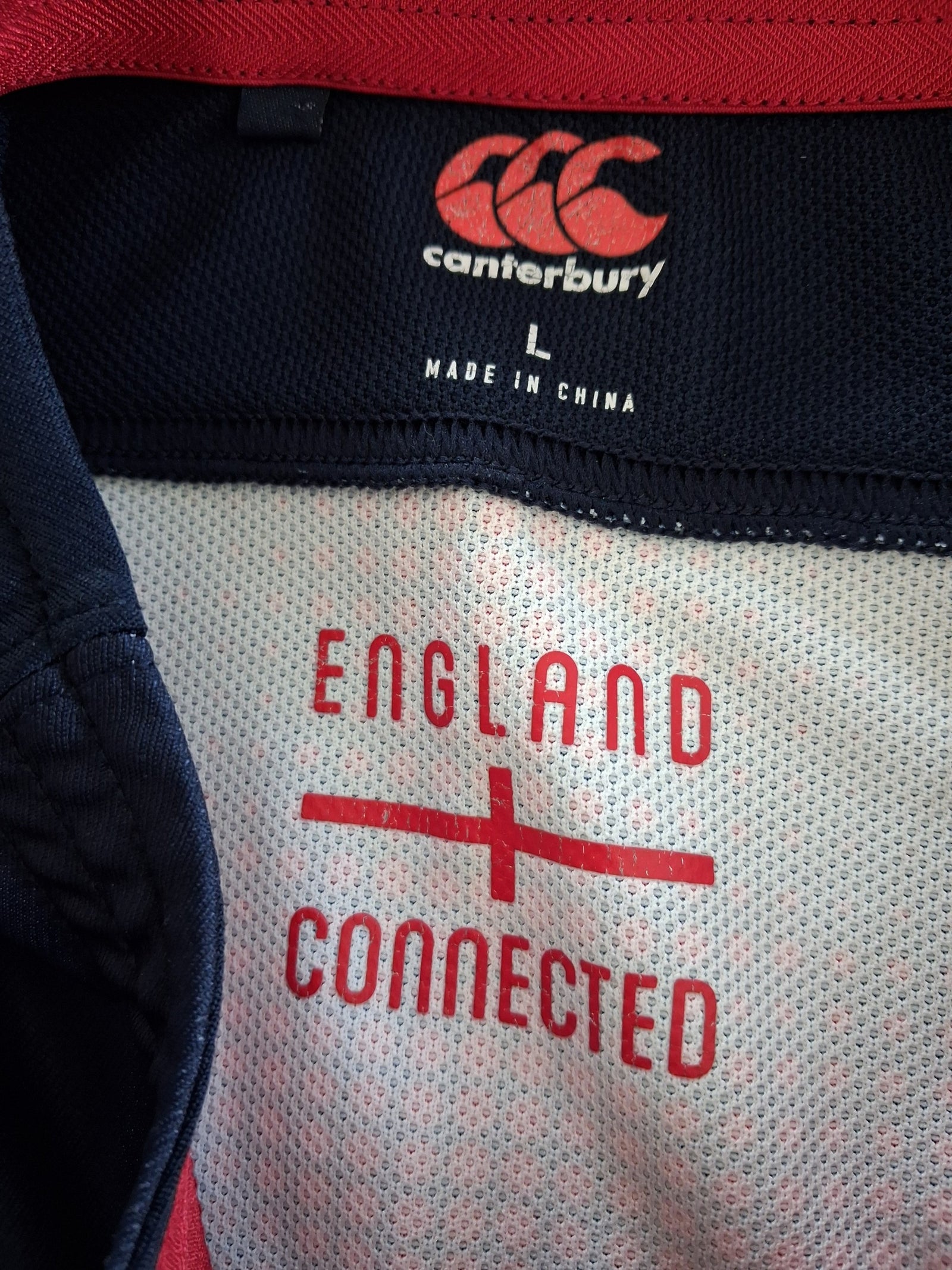 2016/17 England Away Vapodri+ Rugby Shirt (L)