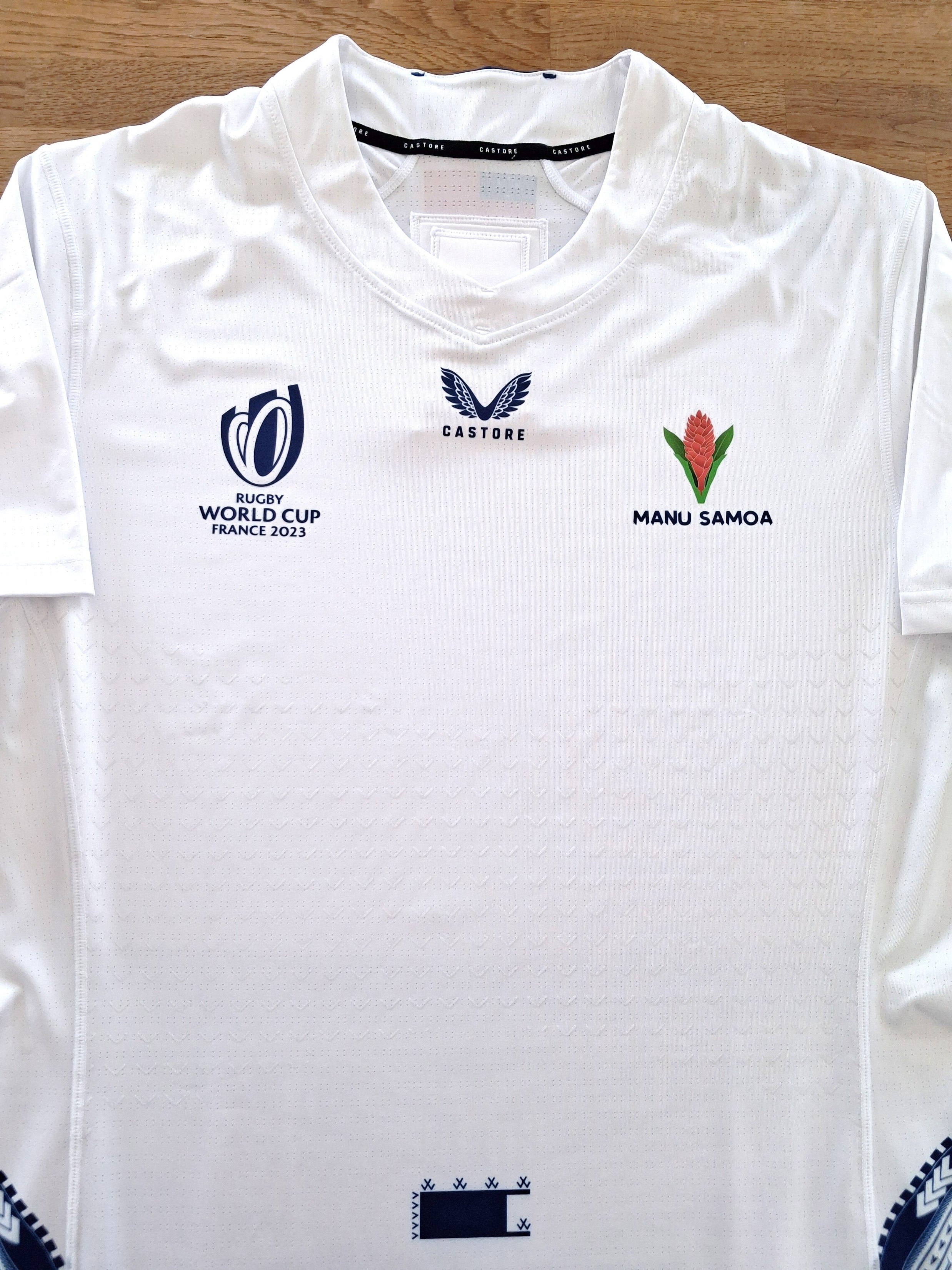 2023 Samoa Away World Cup Player Issue Rugby Shirt