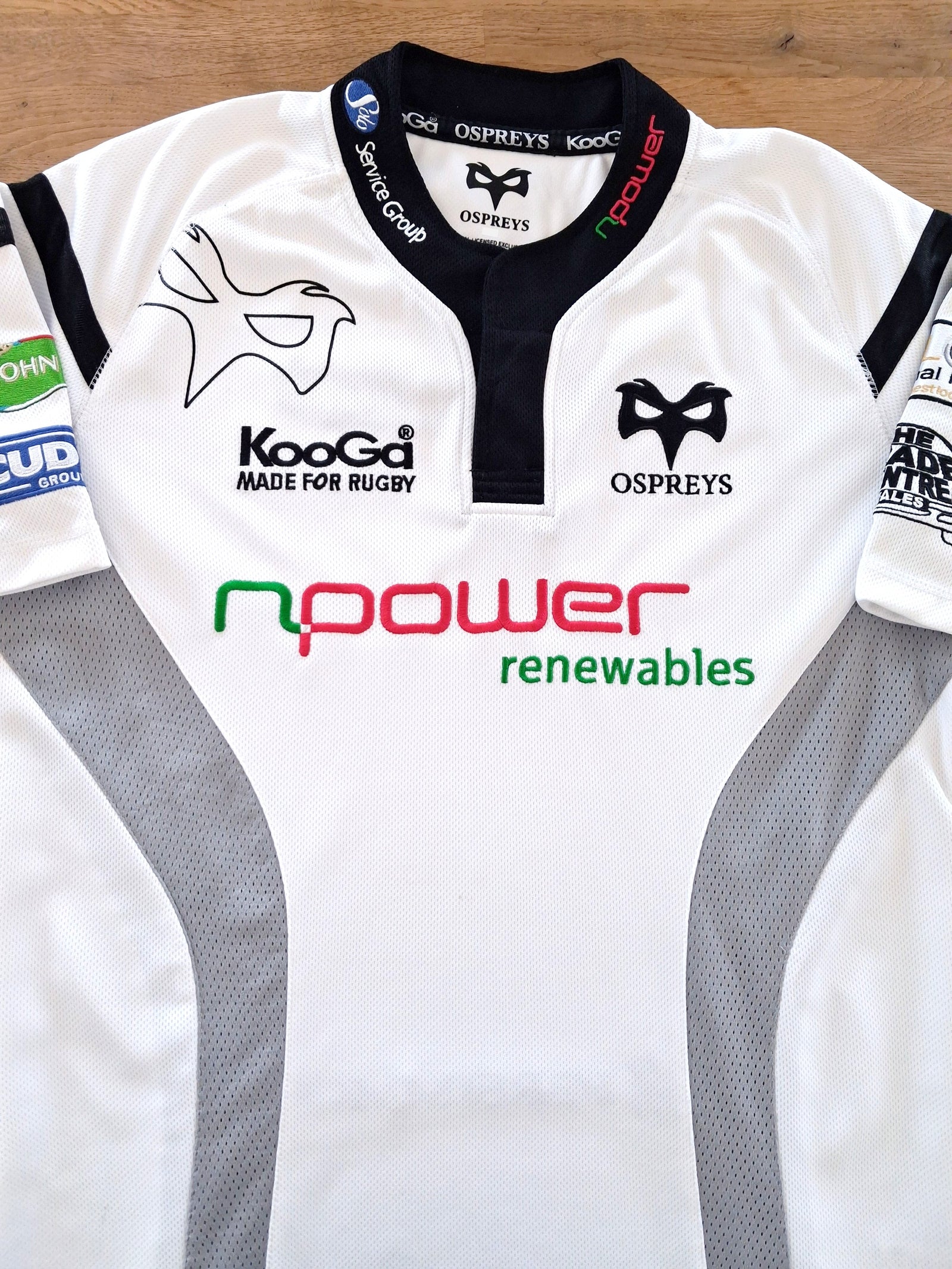 2007/08 Ospreys Away Rugby Shirt