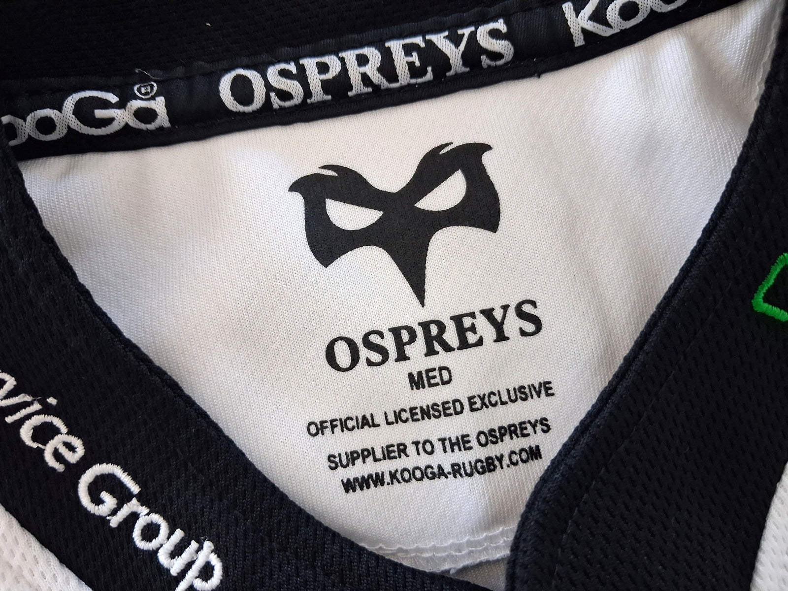2007/08 Ospreys Away Rugby Shirt (M)