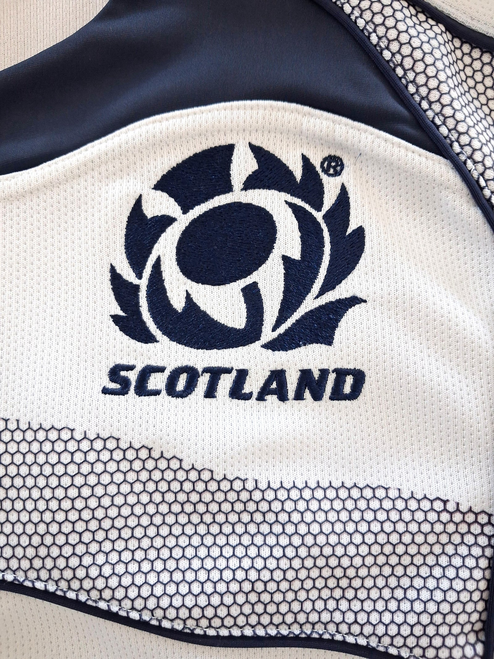 2007/08 Scotland Away Pro-Fit Rugby Shirt (S)