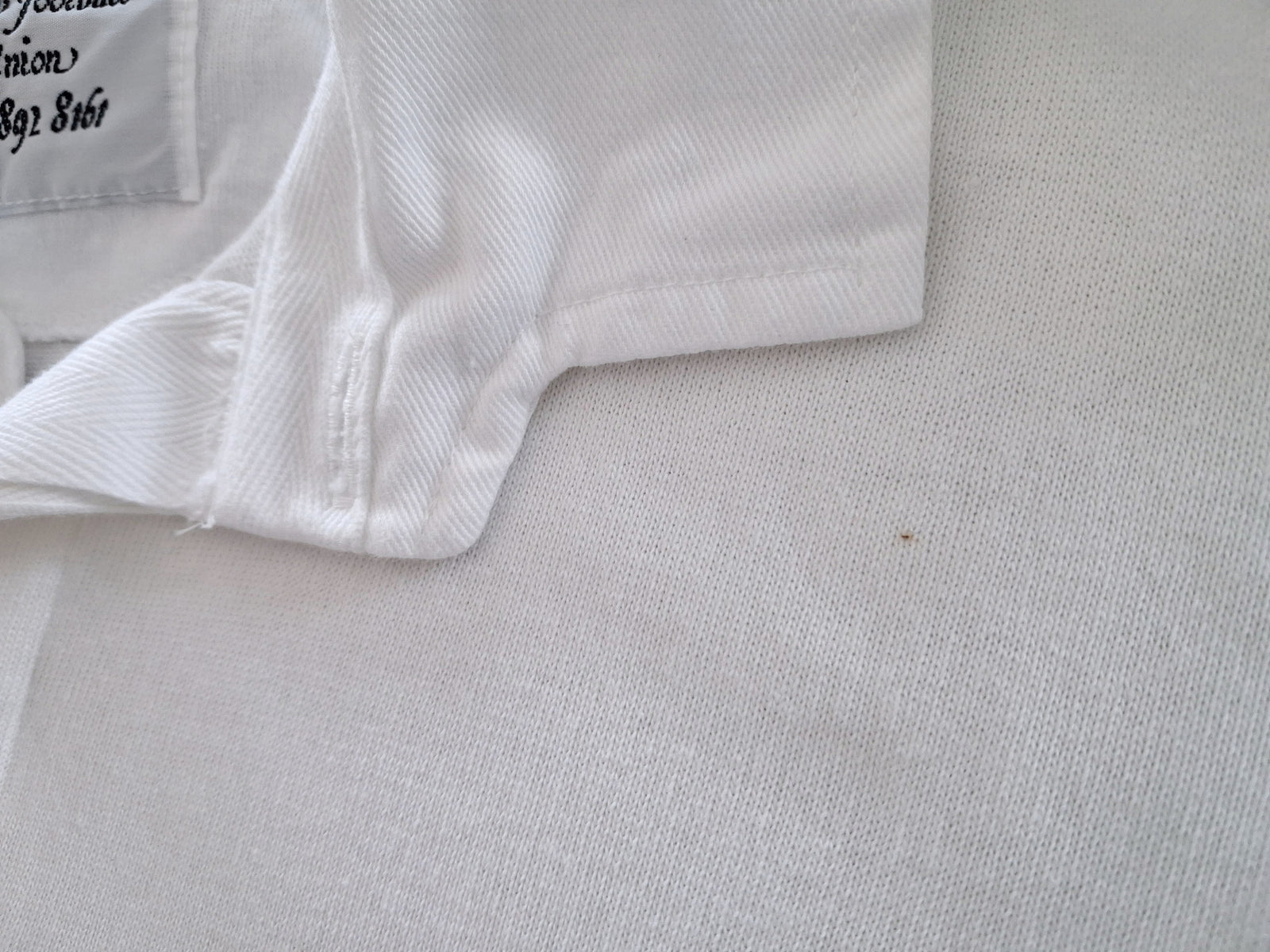 1992 England Schools' Union Match Worn Rugby Shirt #1 (L)