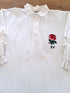 1992 England XV Match Worn (vs Leicester Tigers) Rugby Shirt (Underwood) #11 (L)