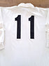1992 England XV Match Worn (vs Leicester Tigers) Rugby Shirt (Underwood) #11 (L)