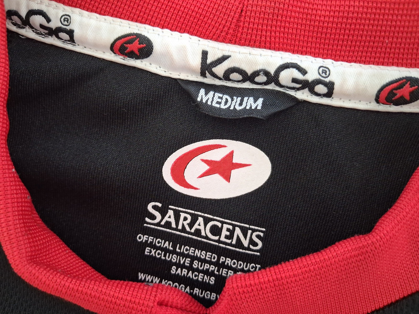 2006/07 Saracens Away Pro-Fit Rugby Shirt (M)
