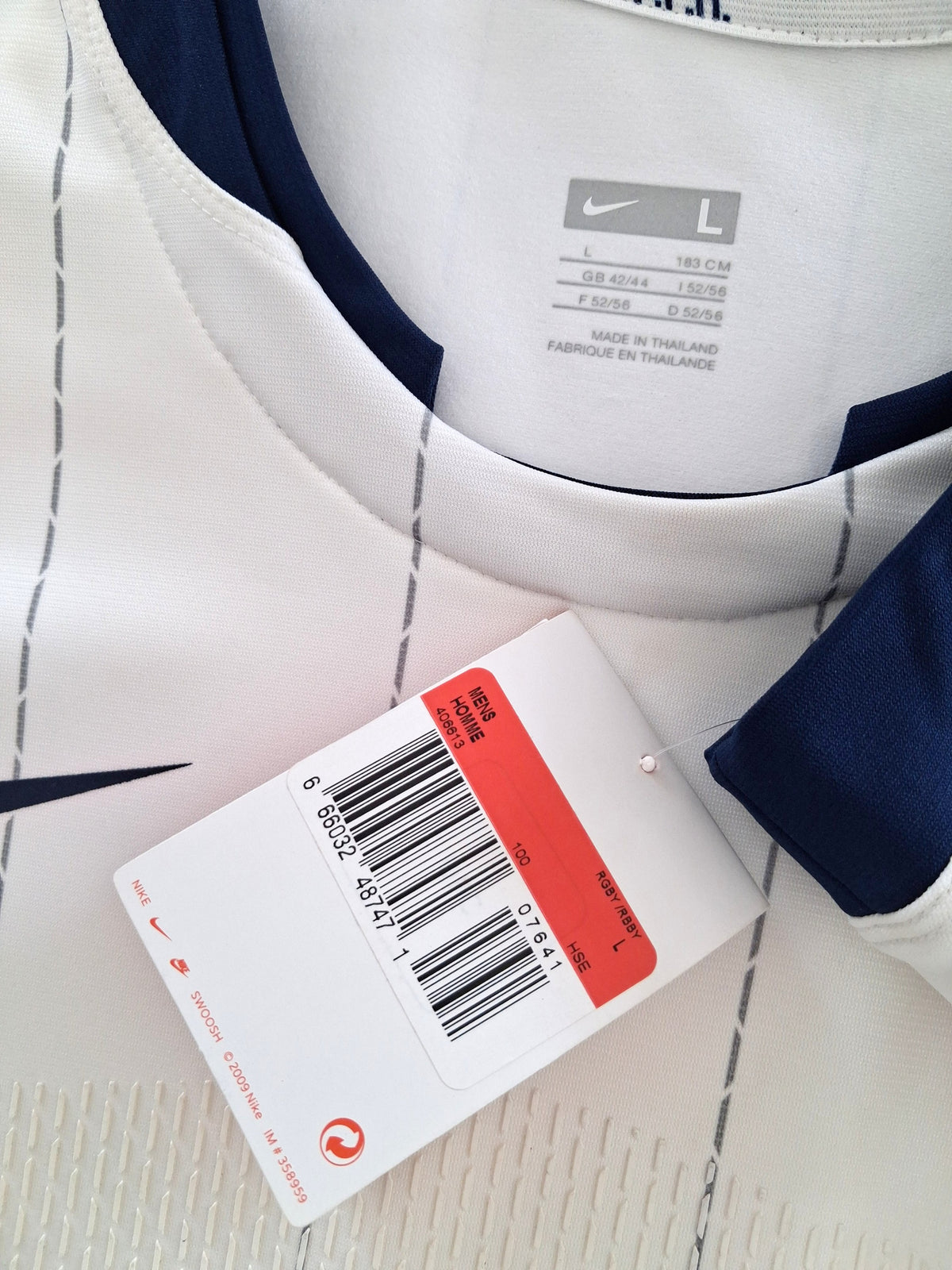2009/10 France Away Player Issue Rugby Shirt (L) *BNWT*