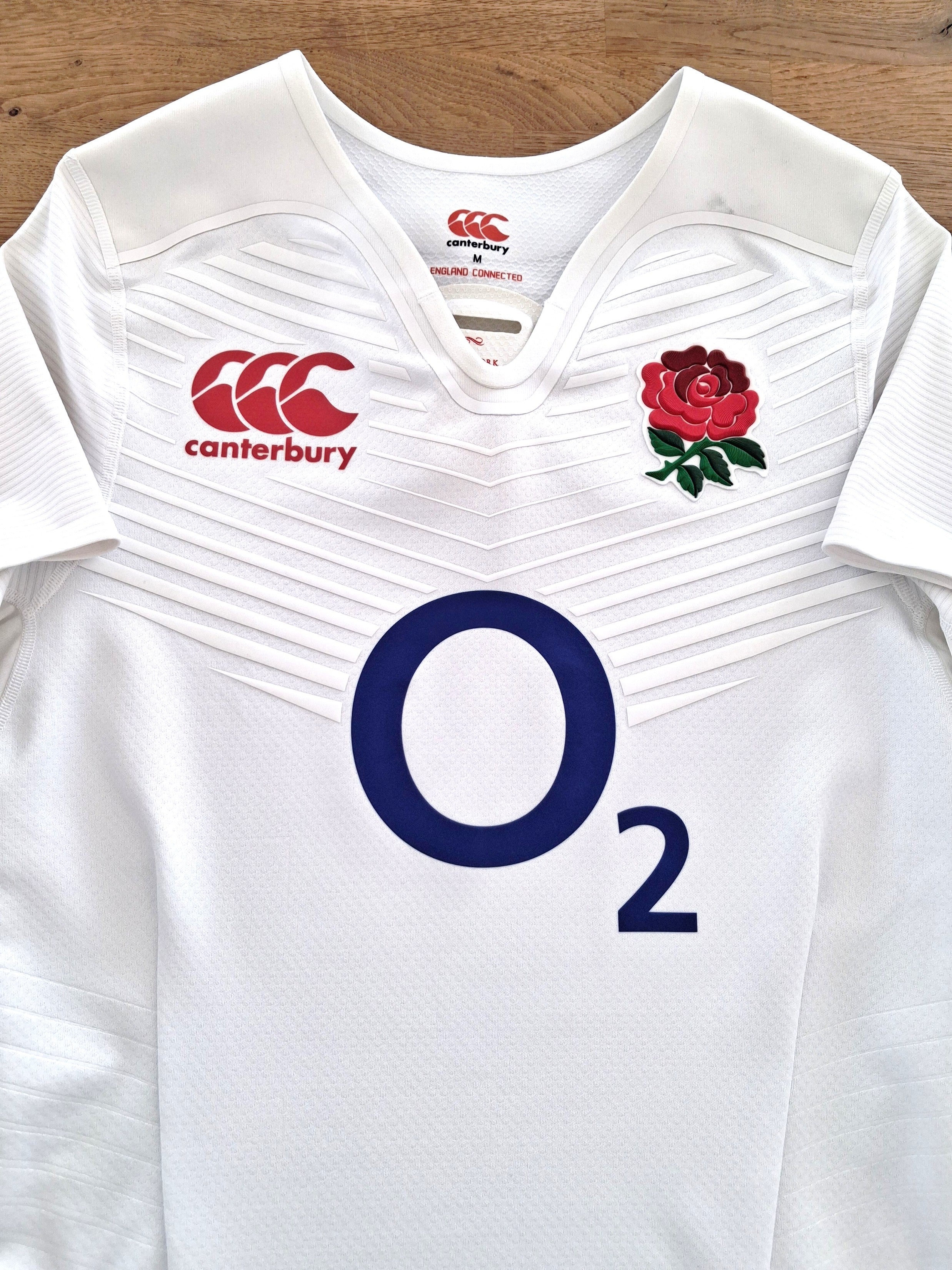2015/16 England Home Test Rugby Shirt