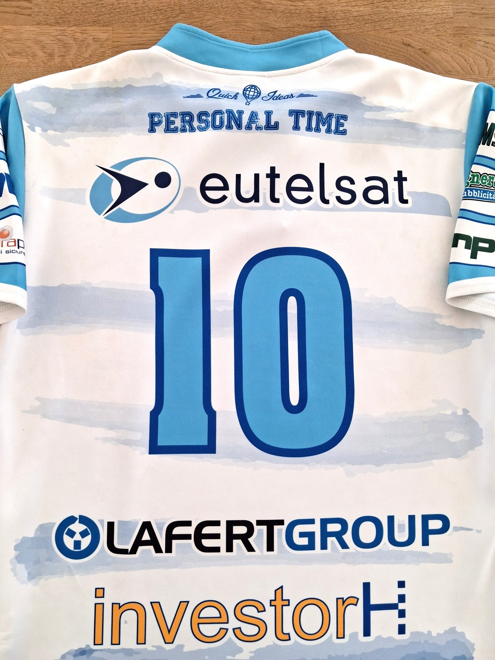 2014/15 San Donà Home Pro-Fit Rugby Shirt #10
