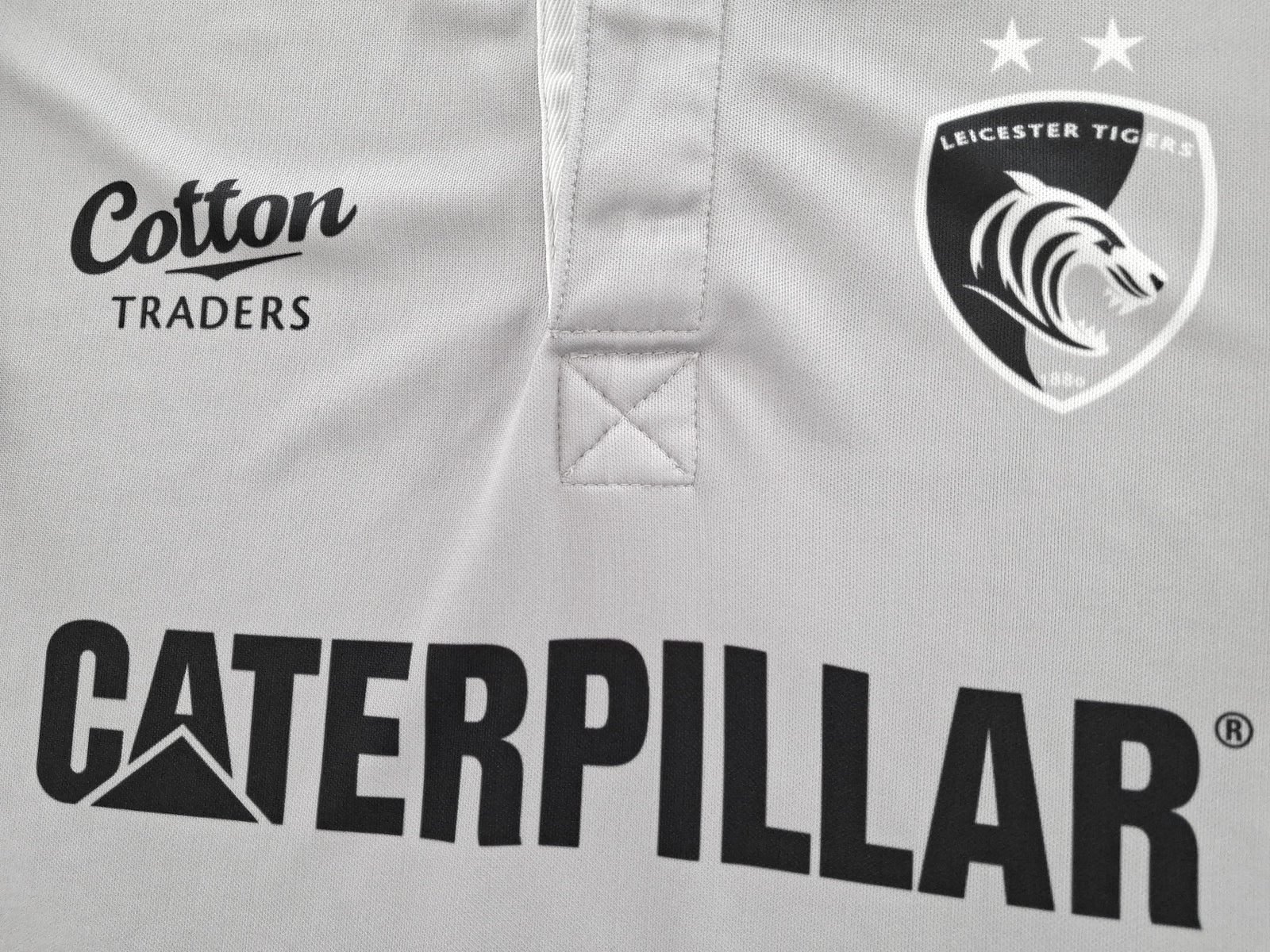2010/11 Leicester Tigers Away Heineken Cup Player Issue Rugby Shirt #9 (L)