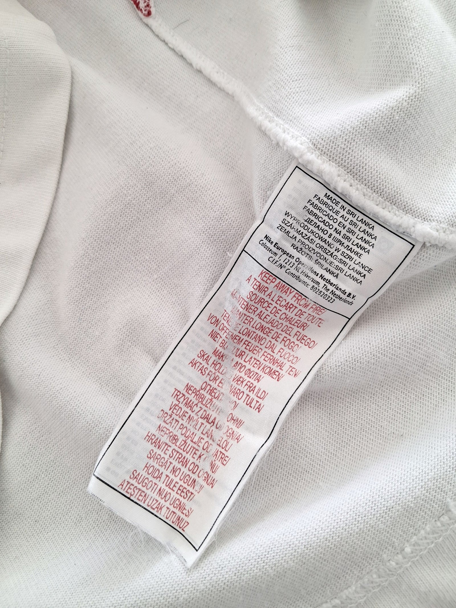 2003 England Home 'World Cup Winners' Rugby Shirt. (XL)