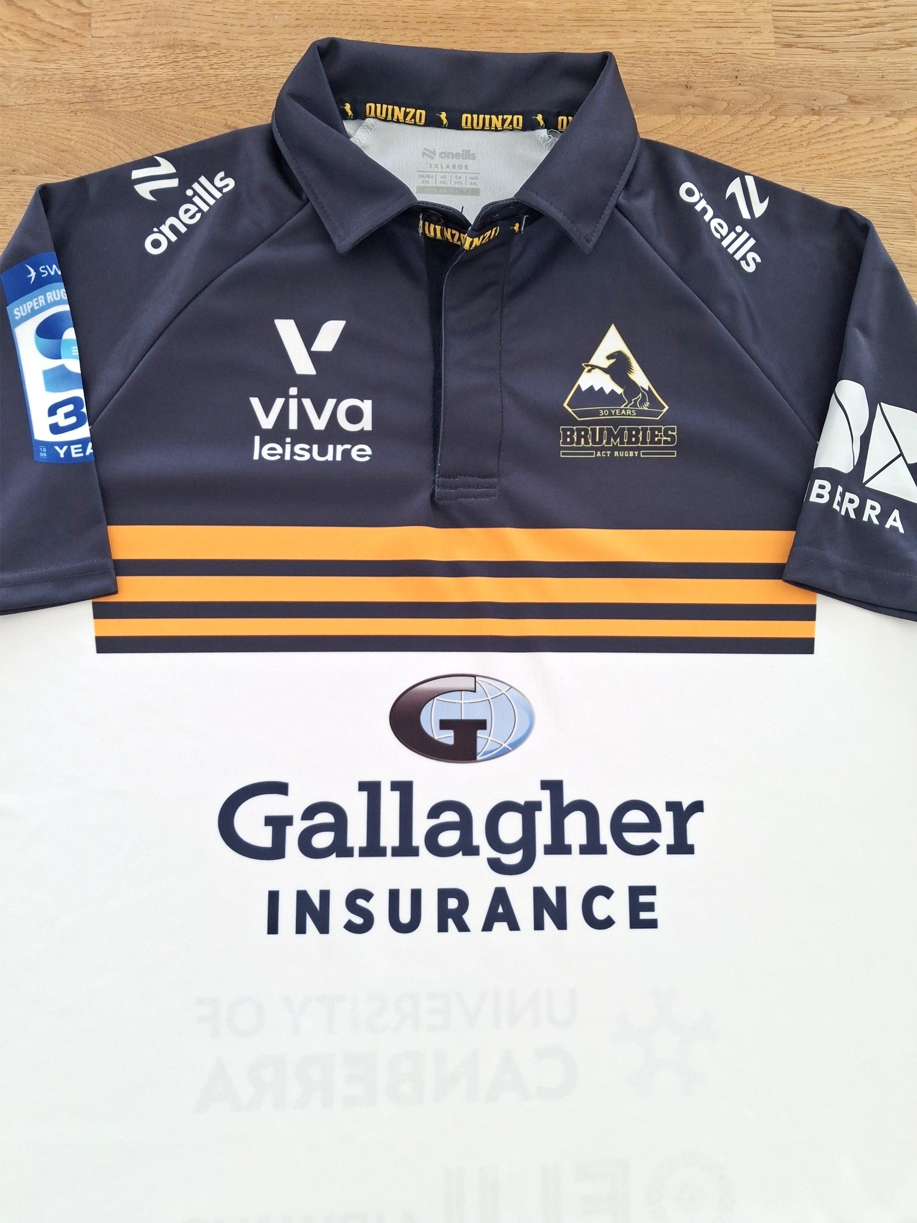 2026 Brumbies Home Super Rugby Shirt