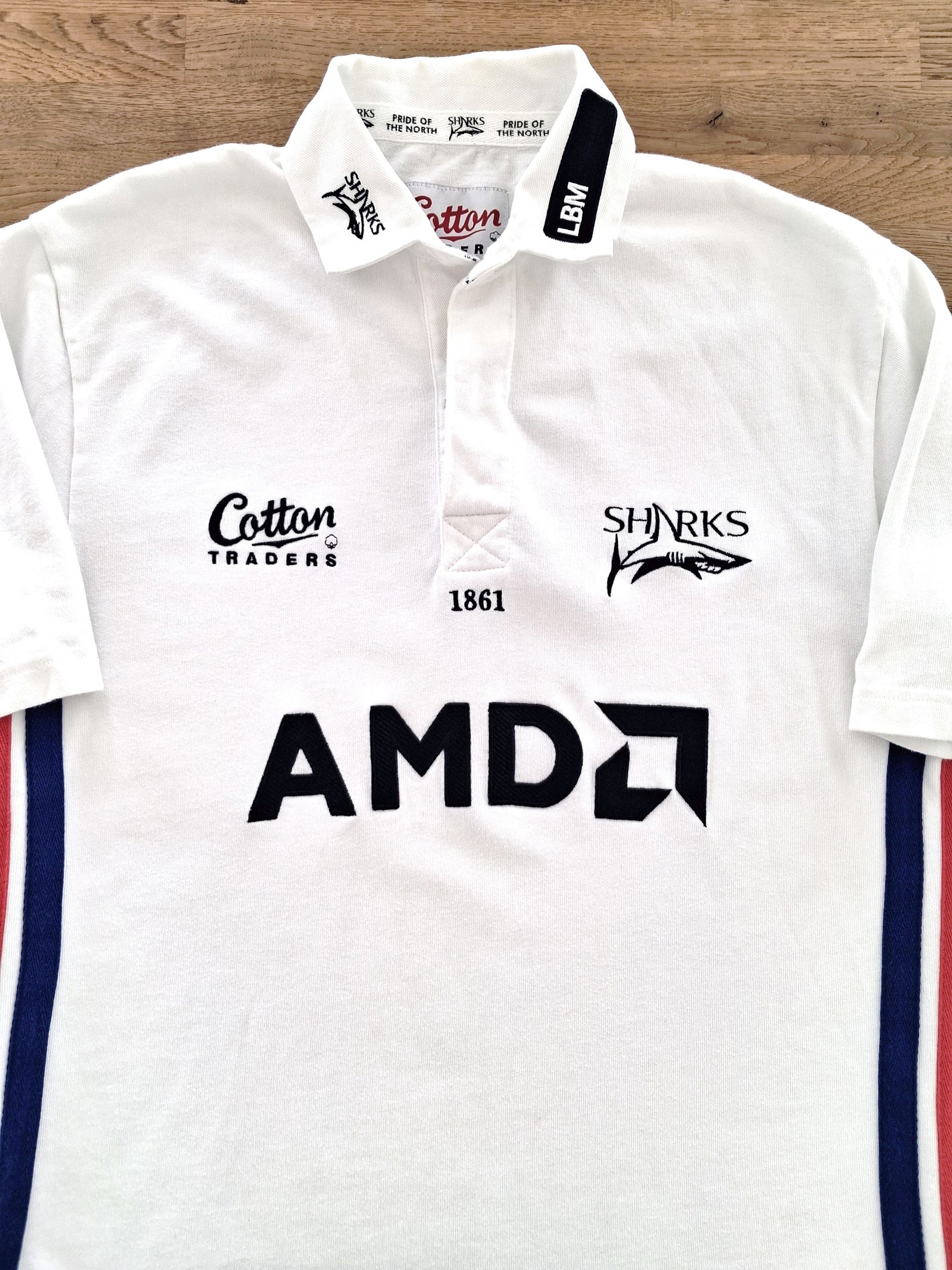 2003/04 Sale Sharks Away Rugby Shirt