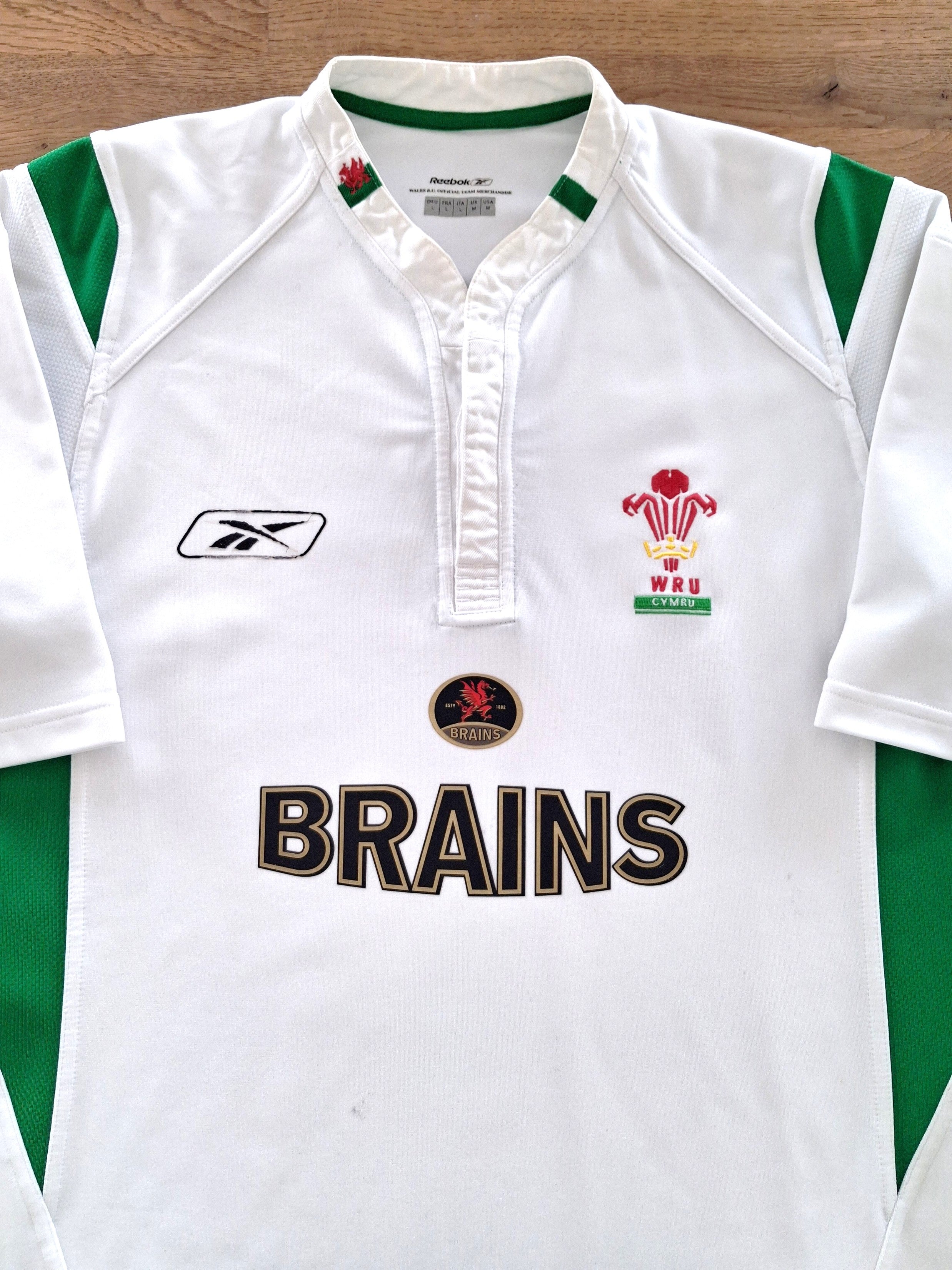 2004/05 Wales Away Pro-Fit Rugby Shirt