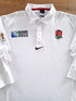 2011 England Home World Cup Long Sleeve Rugby Shirt