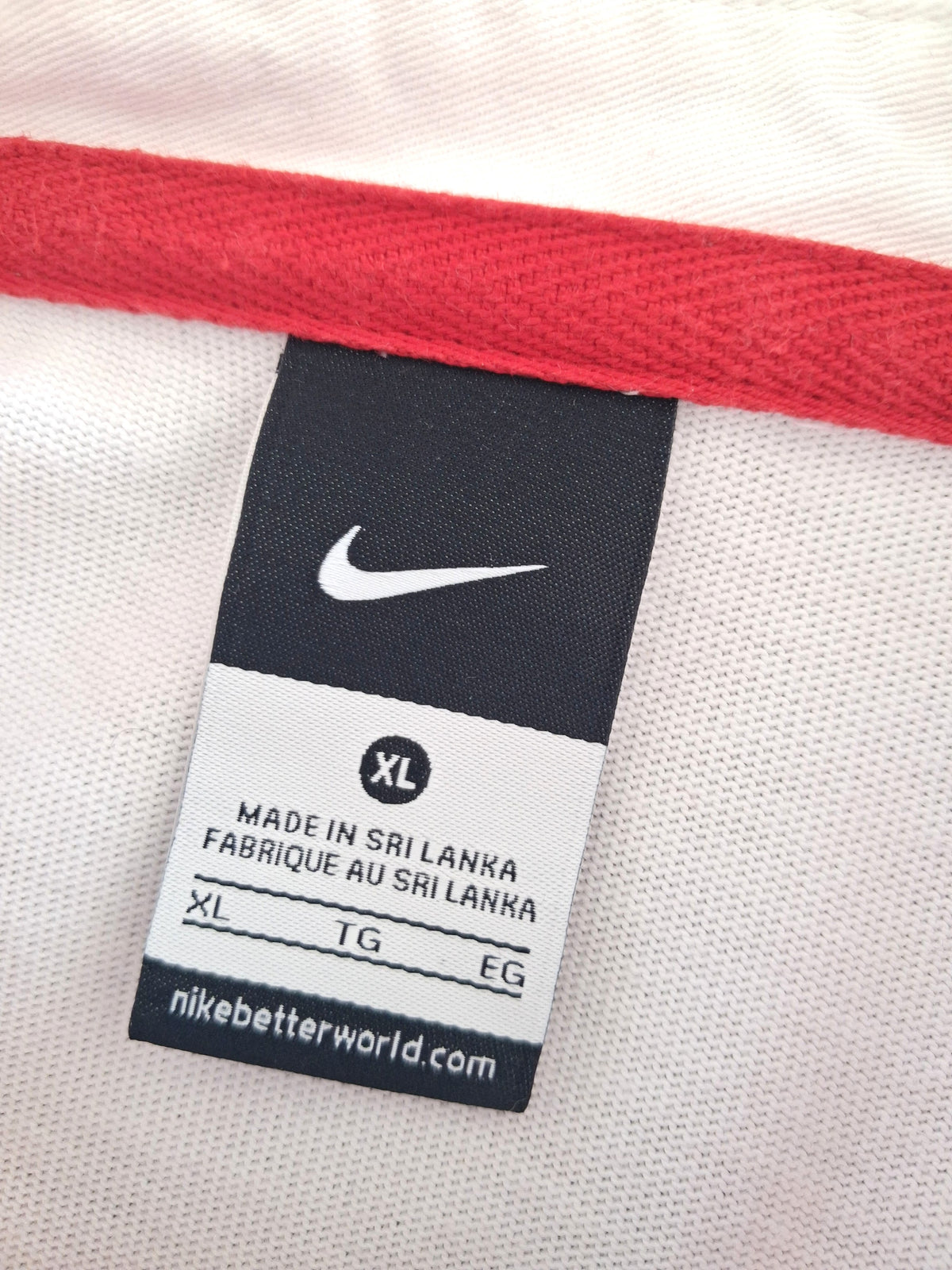 2011/12 England Home Rugby Shirt. (XL)