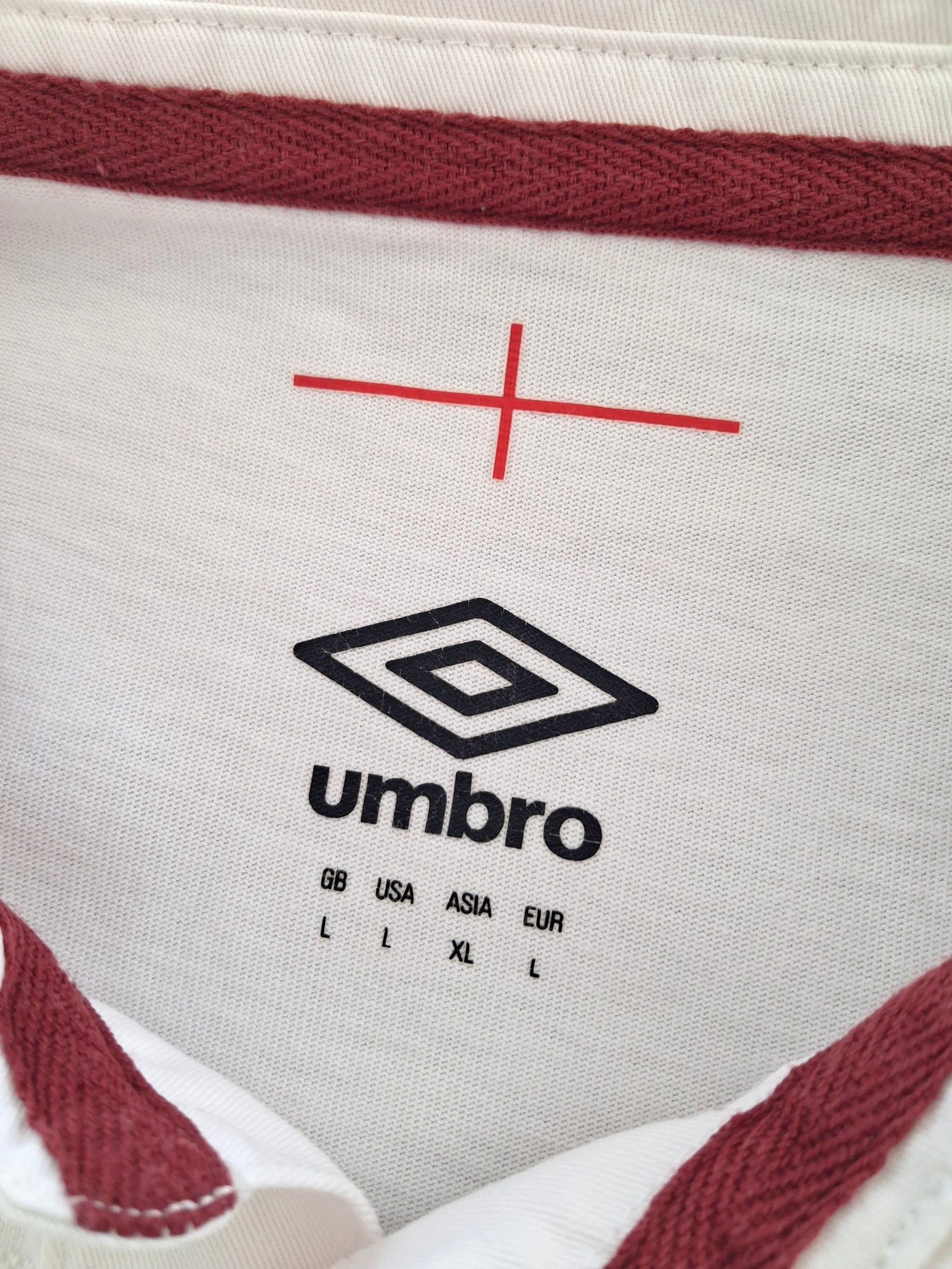 2023 England Home World Cup 'Traditional' Rugby Shirt (L)