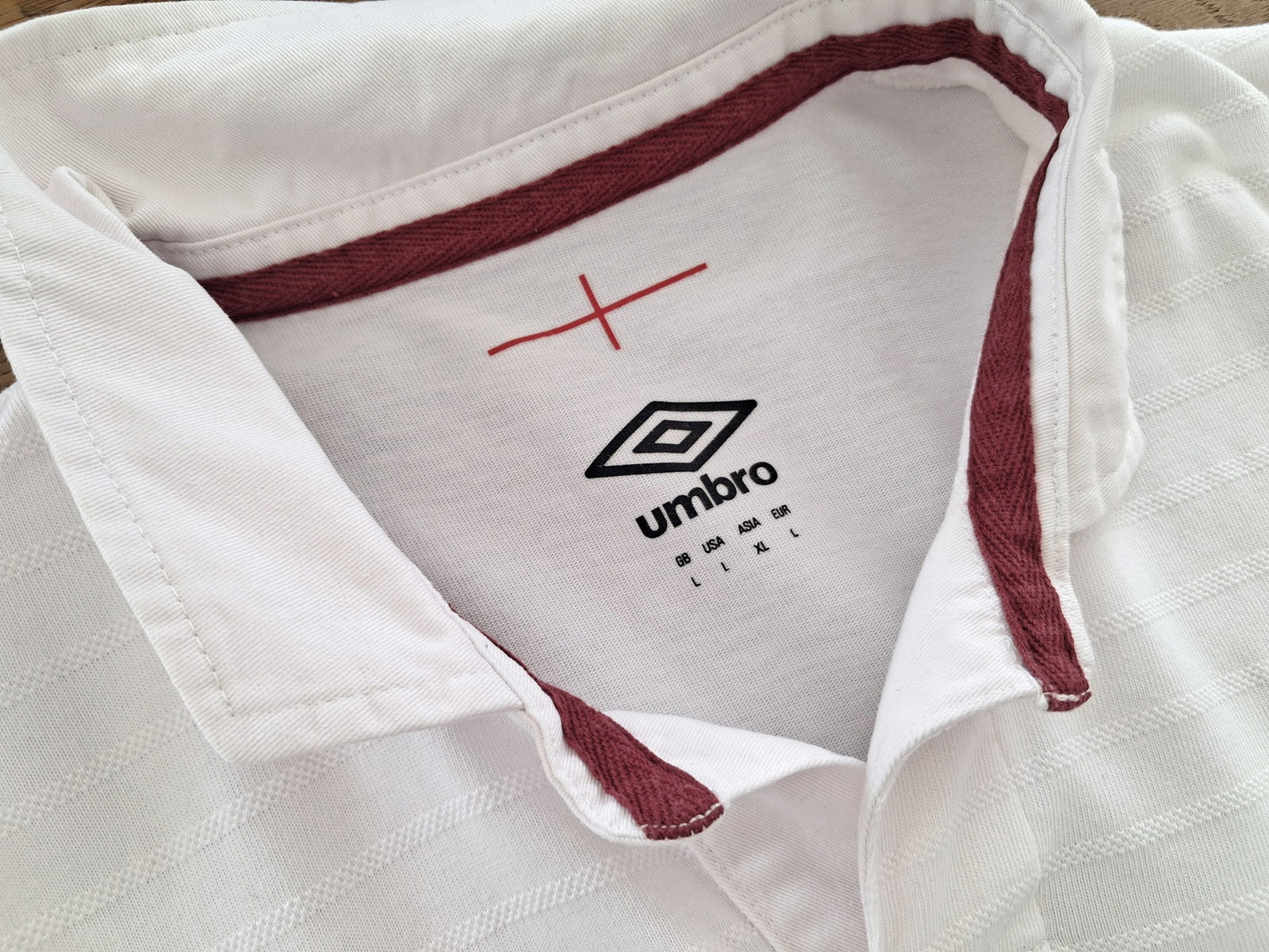 2023 England Home World Cup 'Traditional' Rugby Shirt (L)