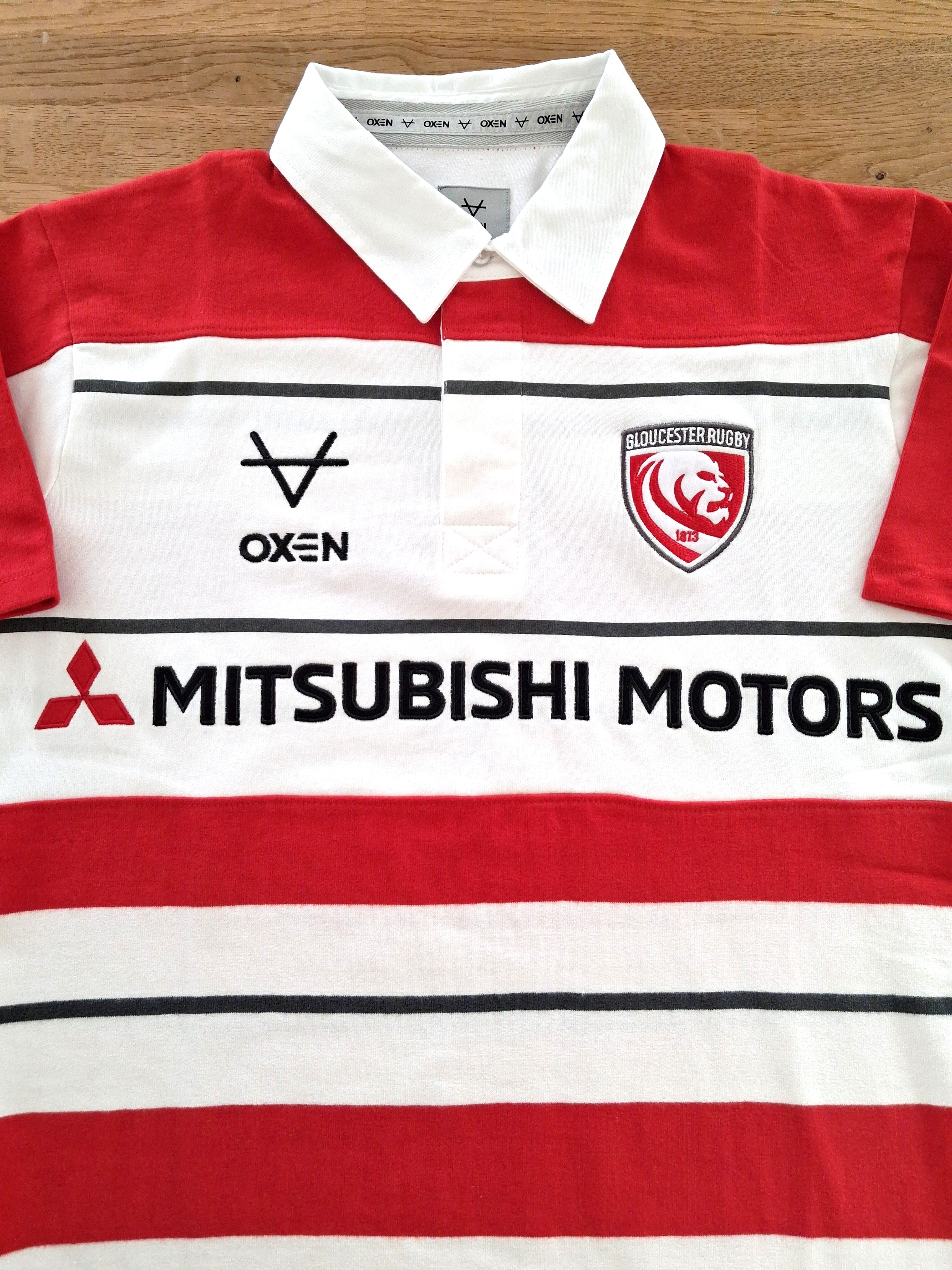 2019/20 Gloucester Home Traditional Short Sleeved Rugby Shirt