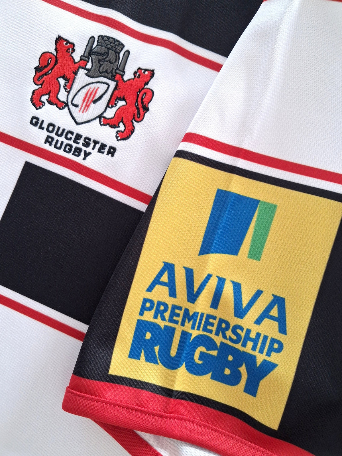 2015/16 Gloucester Away Premiership Rugby Shirt (XXL)