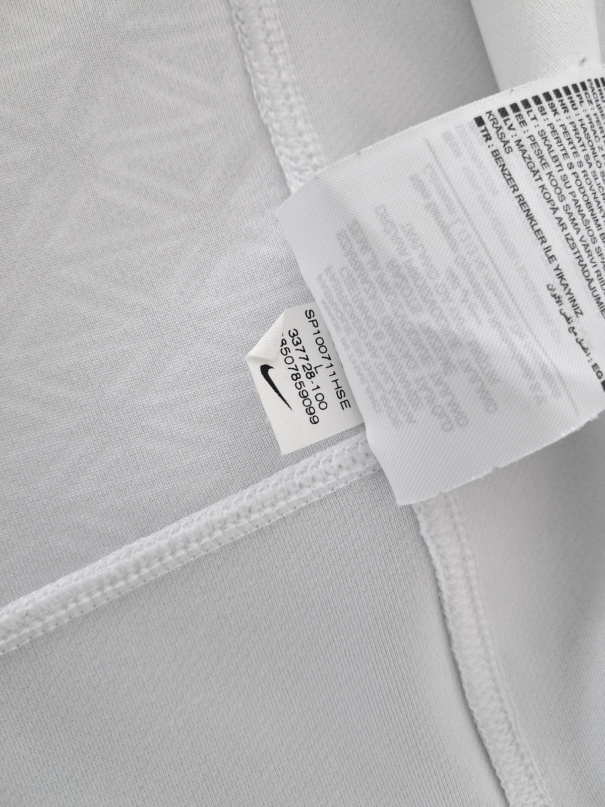 2009/10 England Home Pro-Fit Rugby Shirt #13 (L)