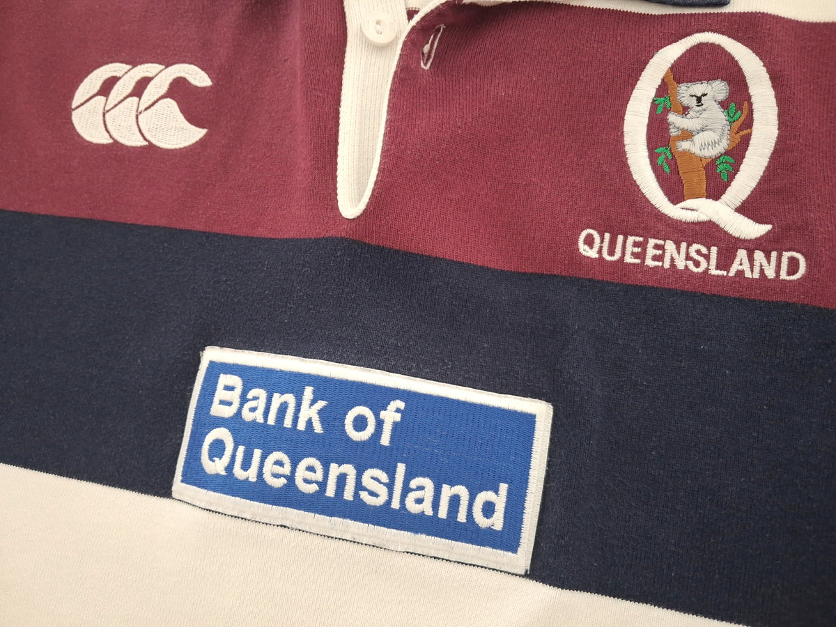 2000 Queensland Reds Away Super12 Rugby Shirt. (S)