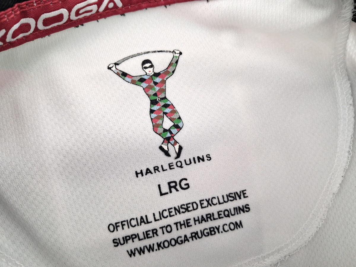 2010/11 Harlequins Away Rugby Shirt (L)