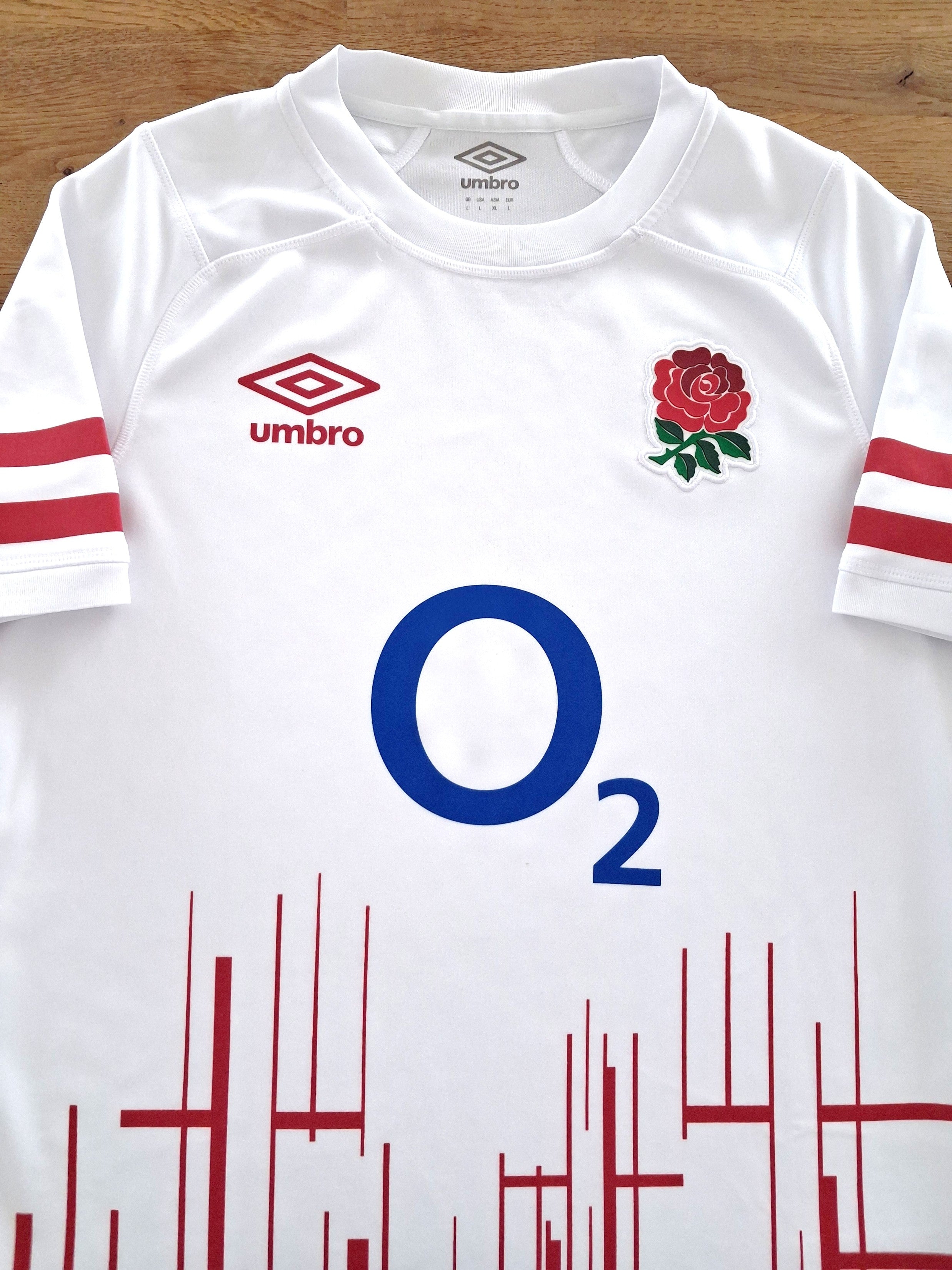 2022/23 England Home Rugby Shirt