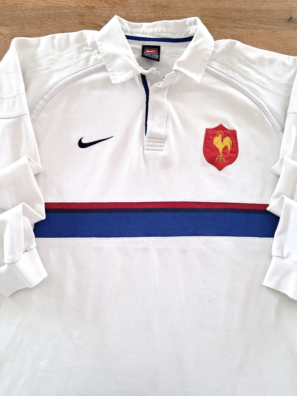 1999/00 France Away Rugby Shirt. (XL)