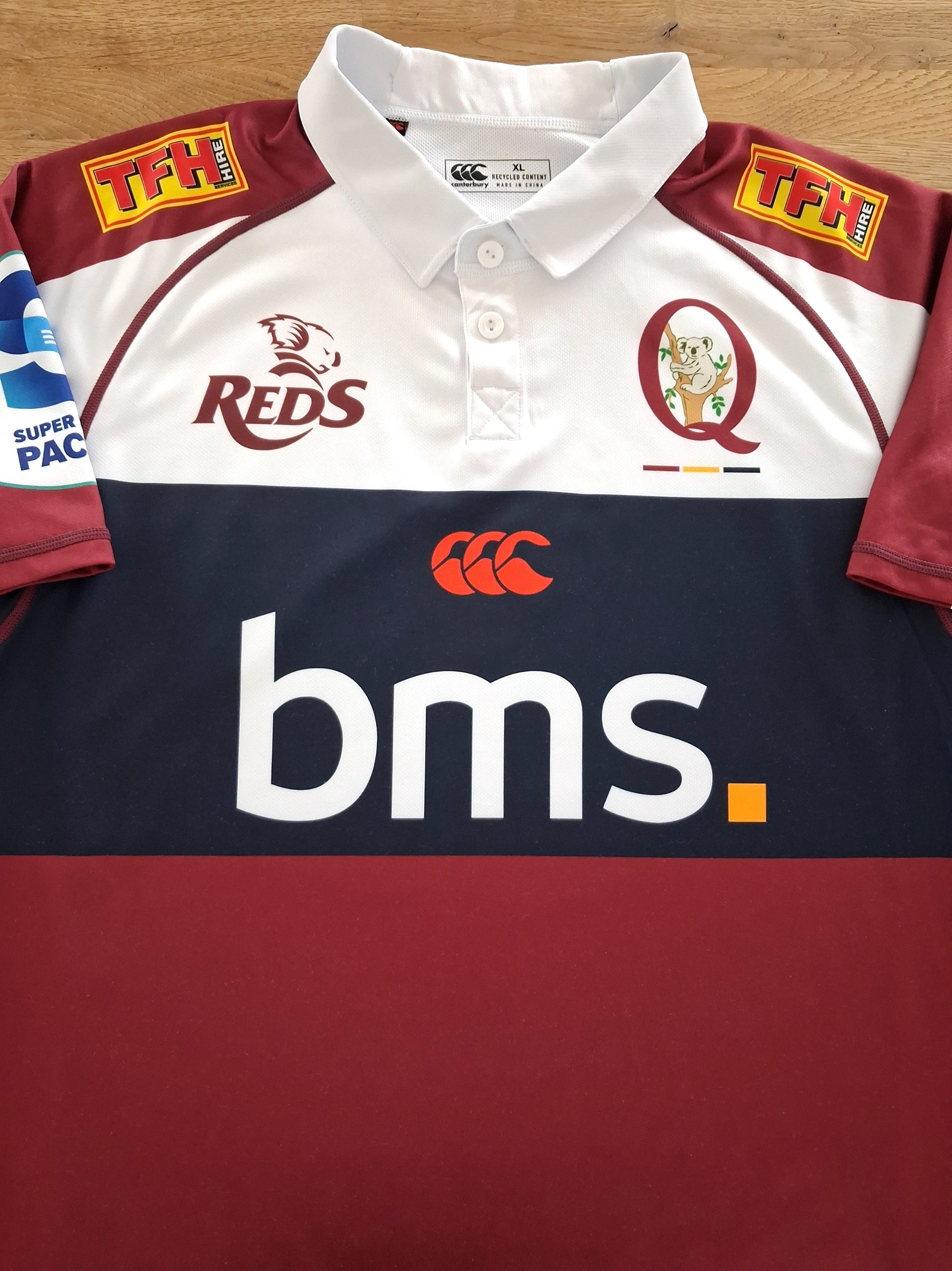 2025 Queensland Reds Home Super Rugby Shirt