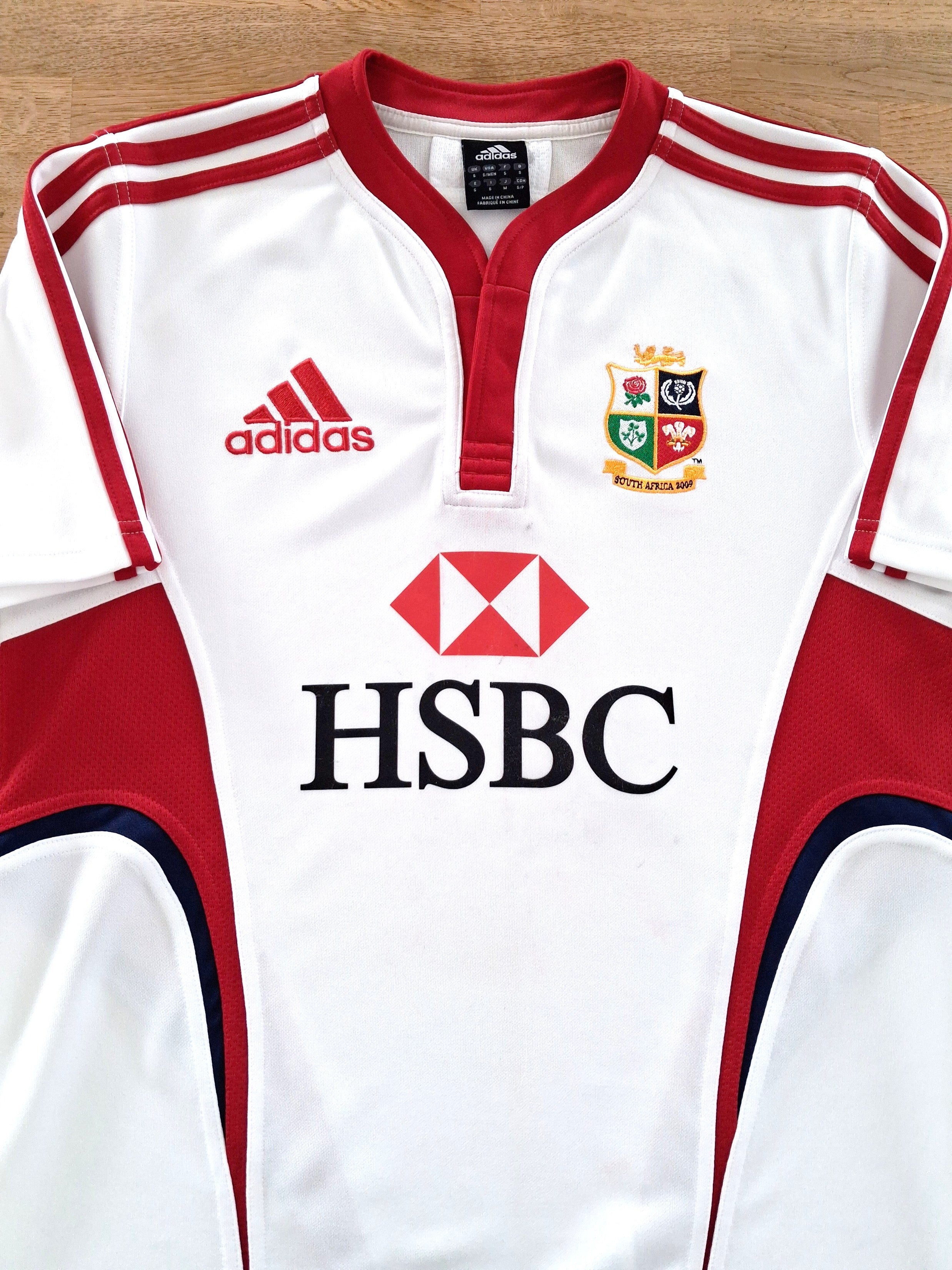2009 British & Irish Lions Training Shirt - White (S)