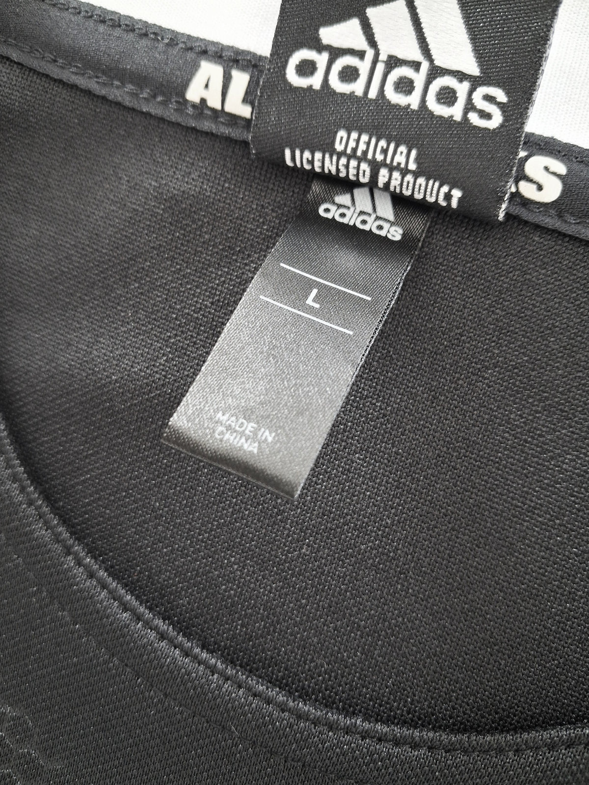 2019 New Zealand Home Home Pro-Fit Rugby Shirt (L)
