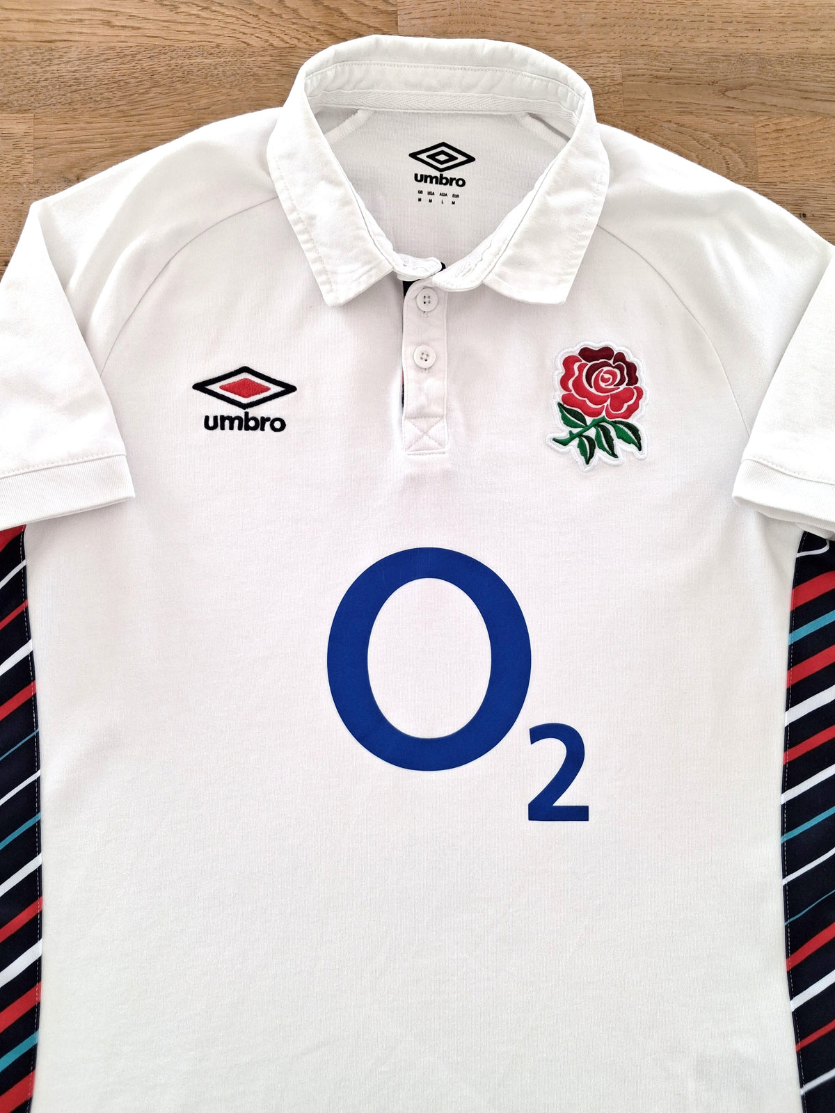 2024/25 England Home Short Sleeved Rugby Shirt