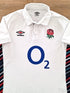 2024/25 England Home Short Sleeved Rugby Shirt