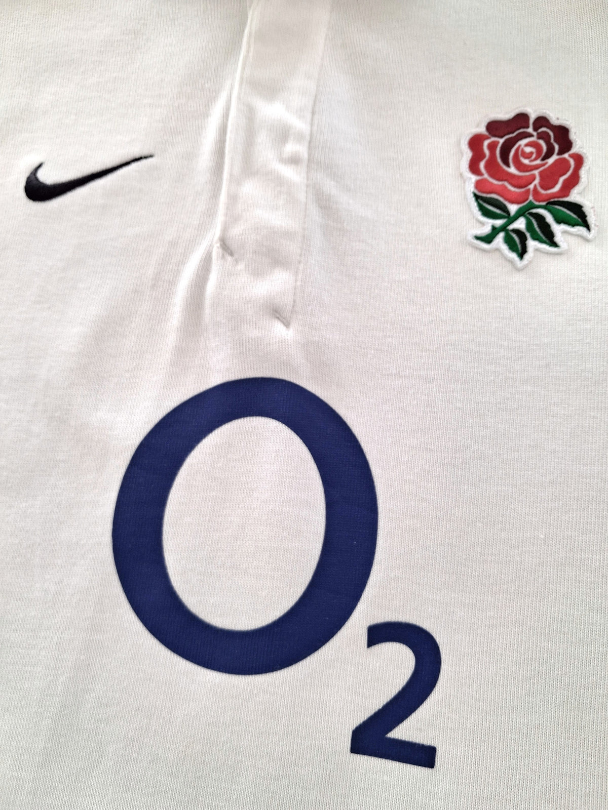 2009/10 England Home Rugby Shirt. (Kids)