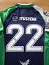2015/16 Connacht Eagles Home Match Worn Rugby Shirt #22