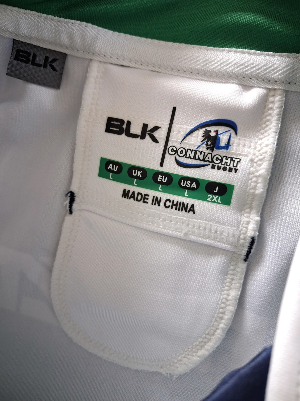 2014/15 Connacht Eagles Home Player Issue Rugby Shirt (L)