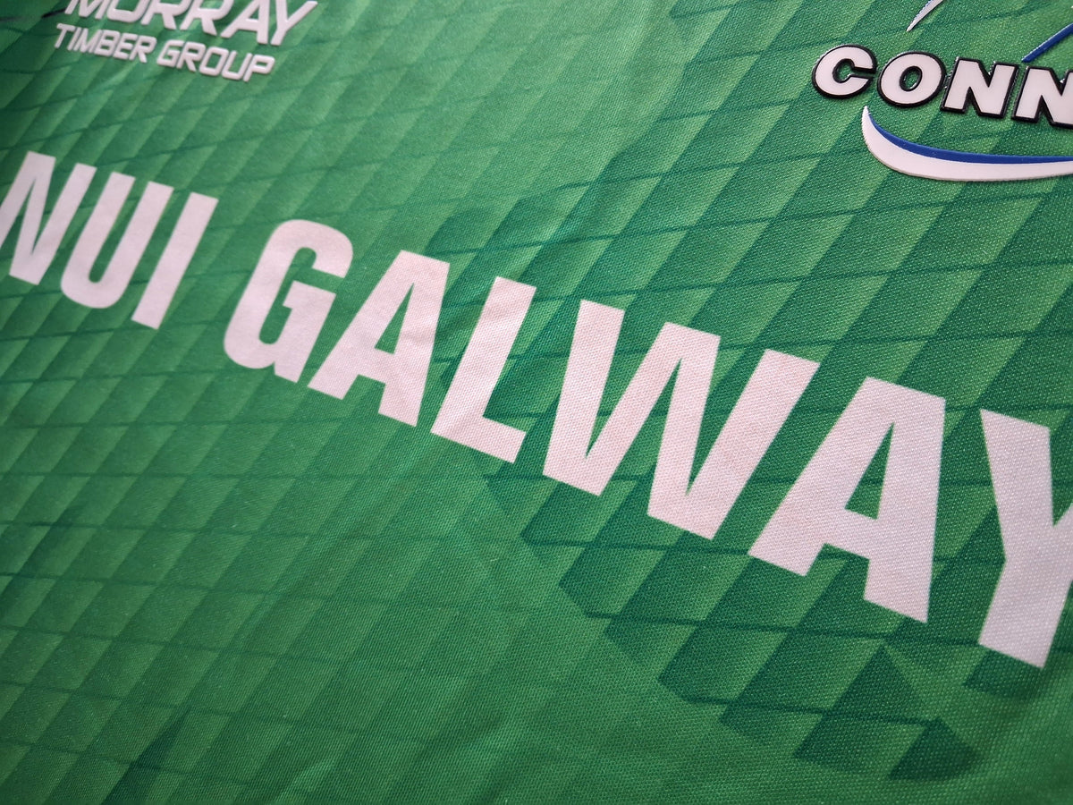 2015 Connacht Eagles Home Match Worn (vs Munster 'A') Rugby Shirt #14 (L)