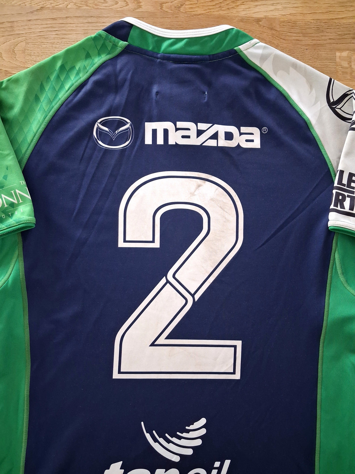 2015 Connacht Eagles Home Match Worn (vs Munster 'A') Rugby Shirt #2